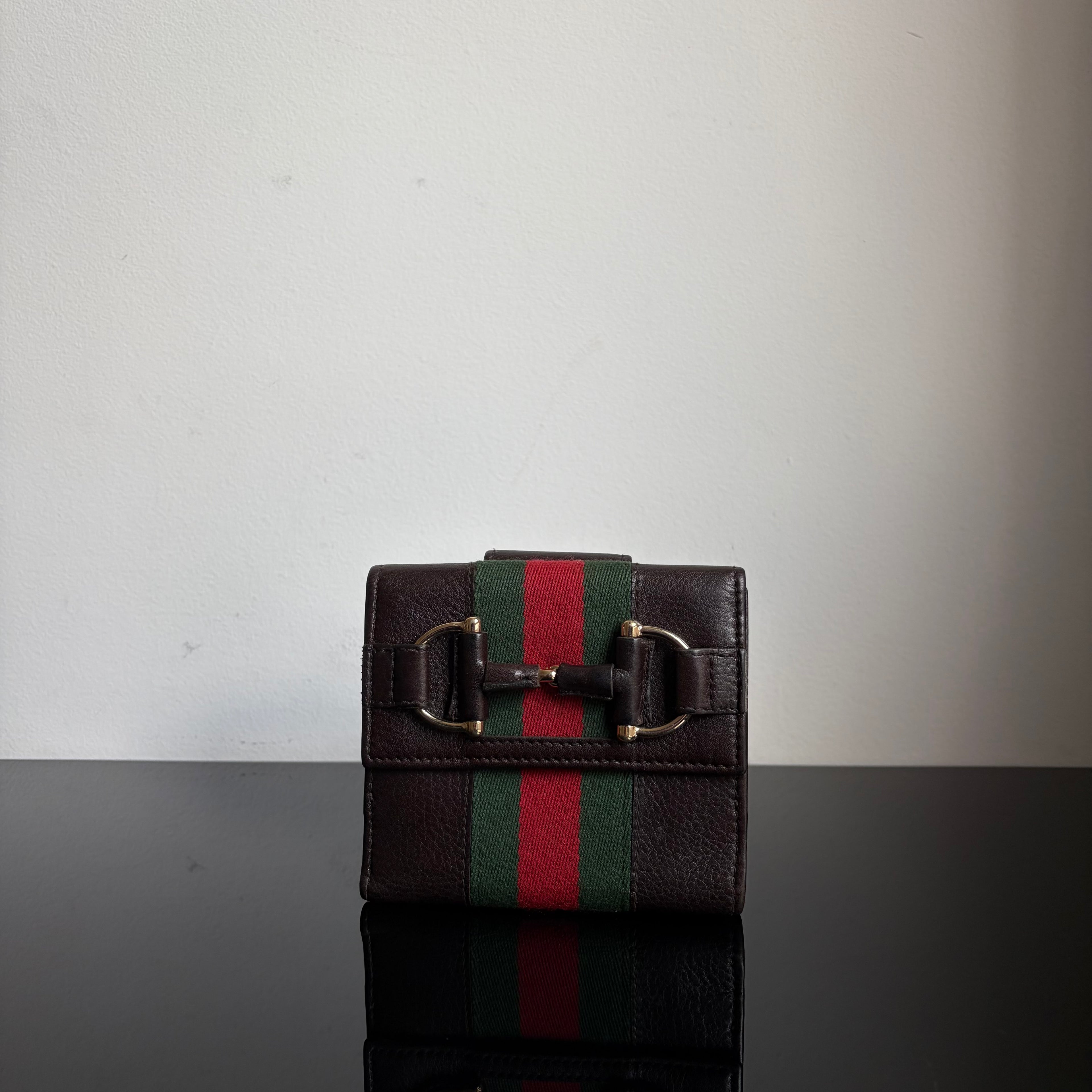 Gucci Web Horsebit Wallet