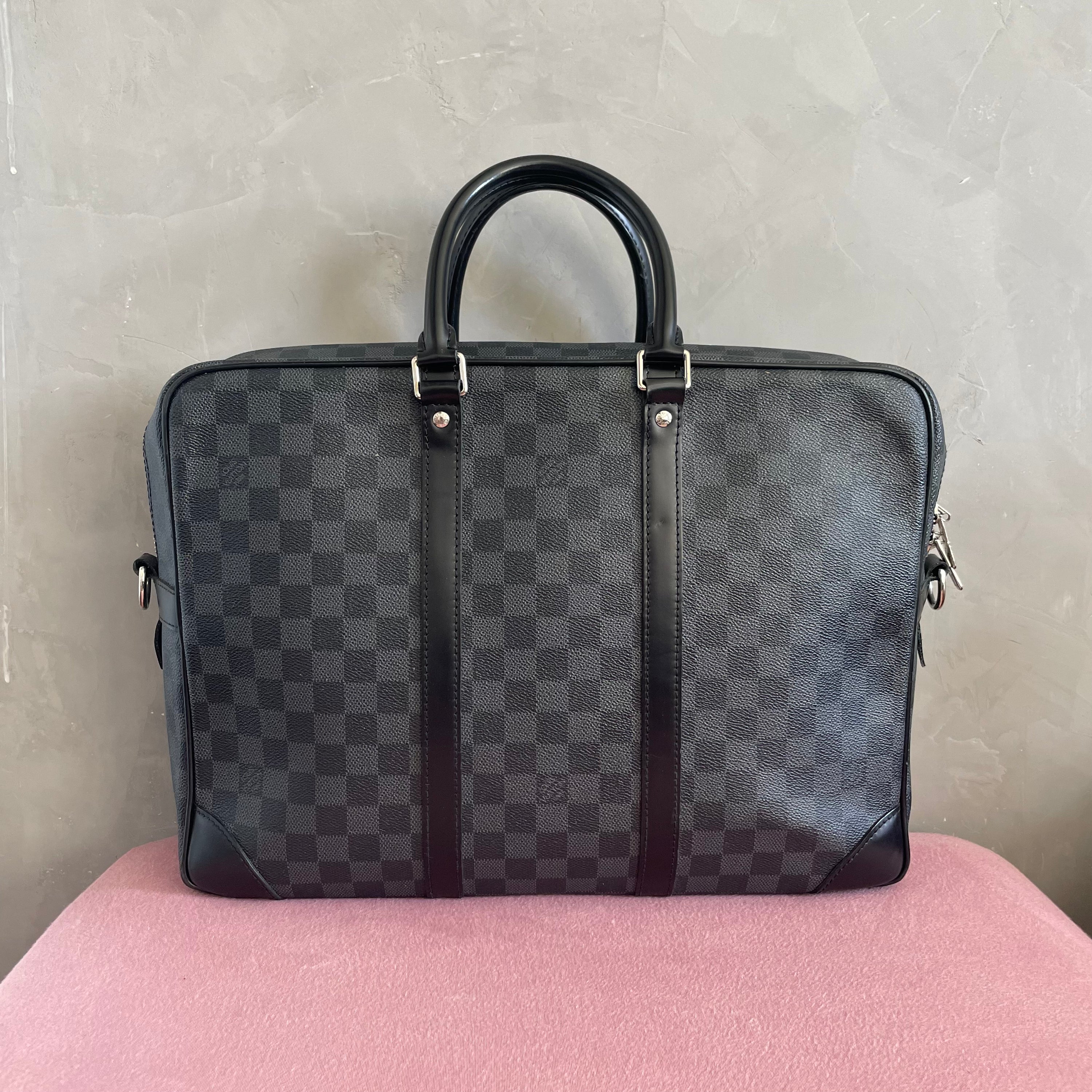 Louis Vuitton Messenger Graphite Bag