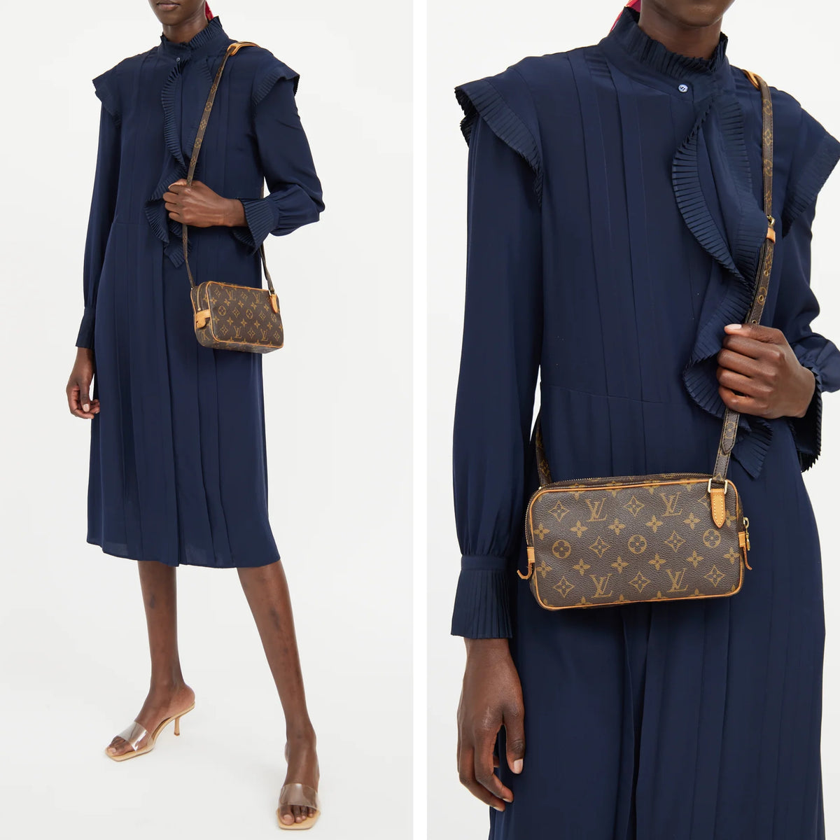 1989 Louis Vuitton Marly PM Bag
