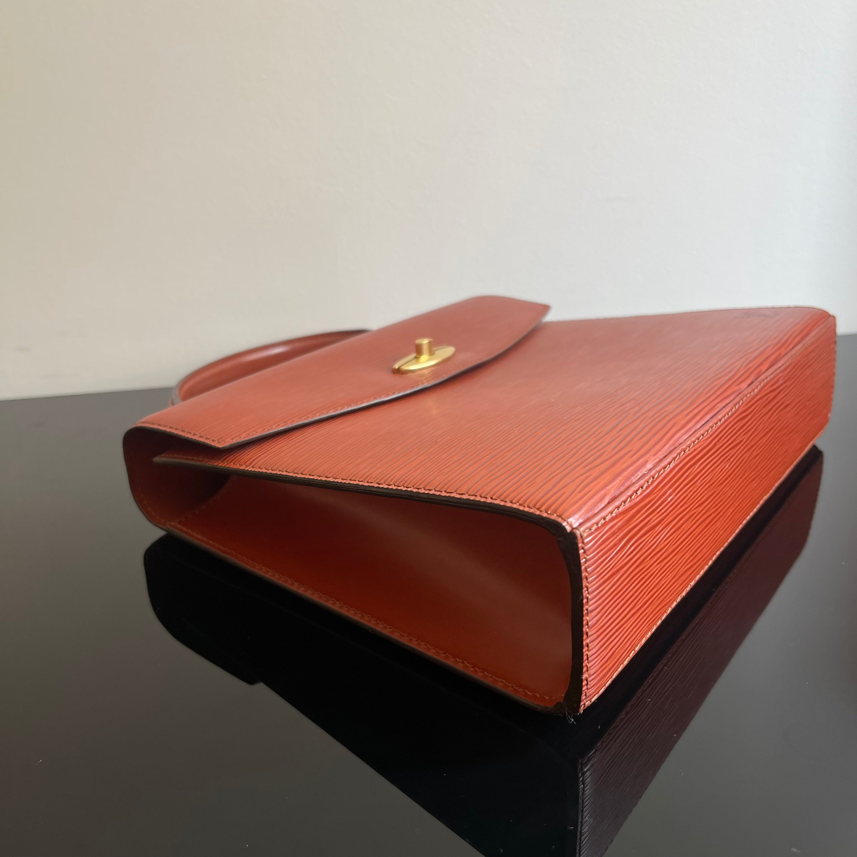 Louis Vuitton Malesherbes Epi Leather HandBag