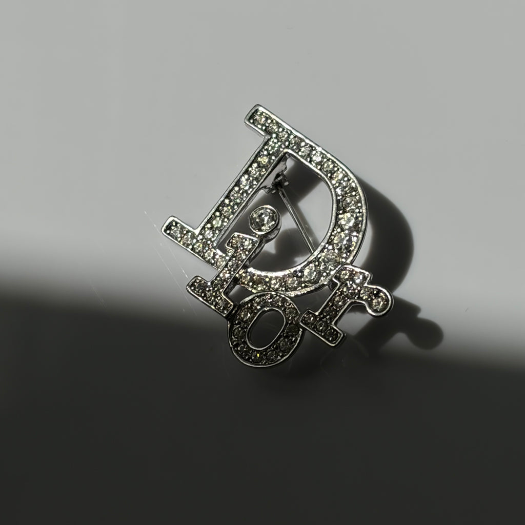 Christian Dior Crystal Brooch