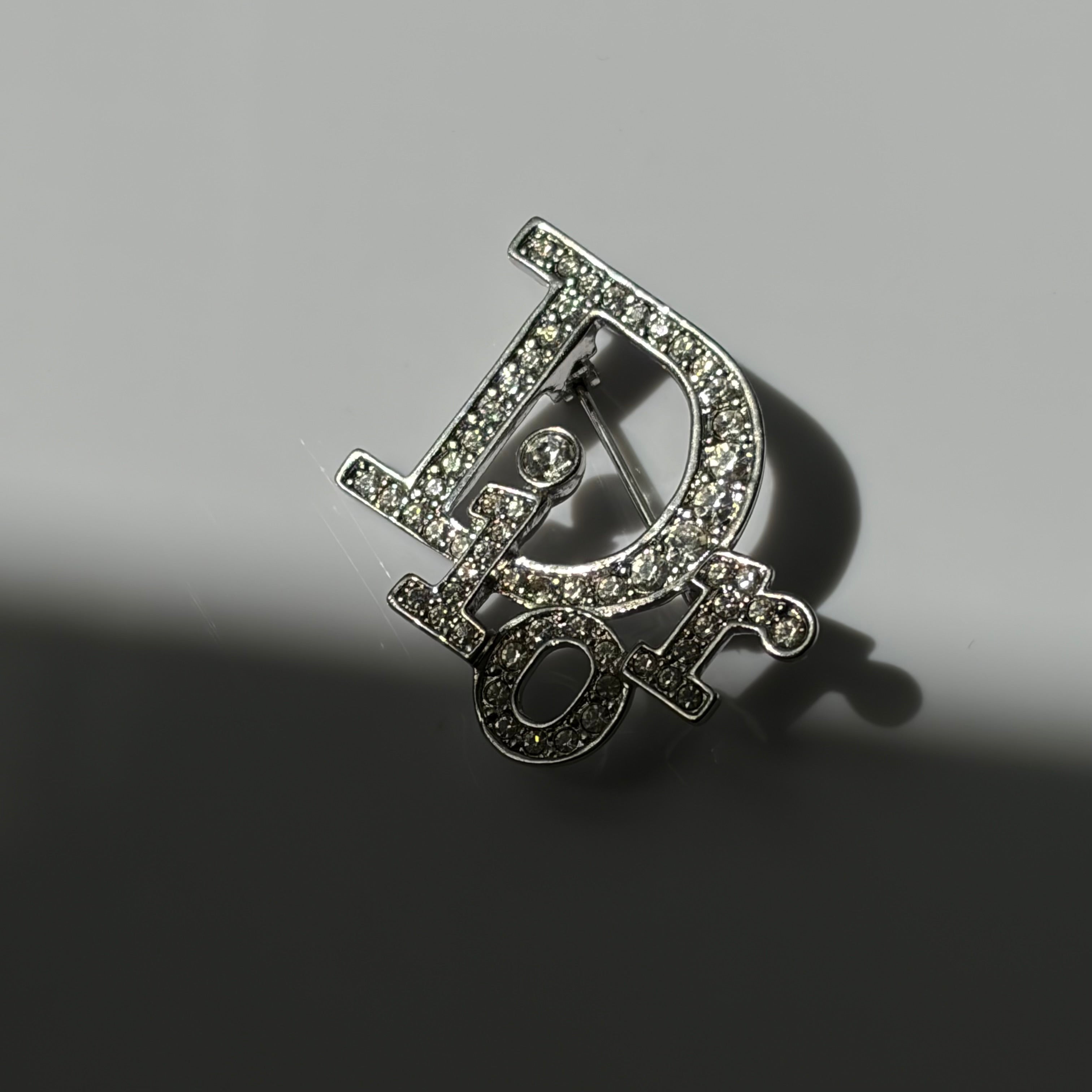 Christian Dior Crystal Brooch
