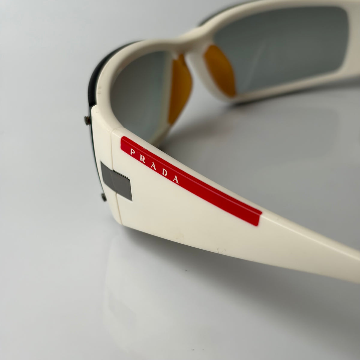 Prada SPS 06 White Sunglasses
