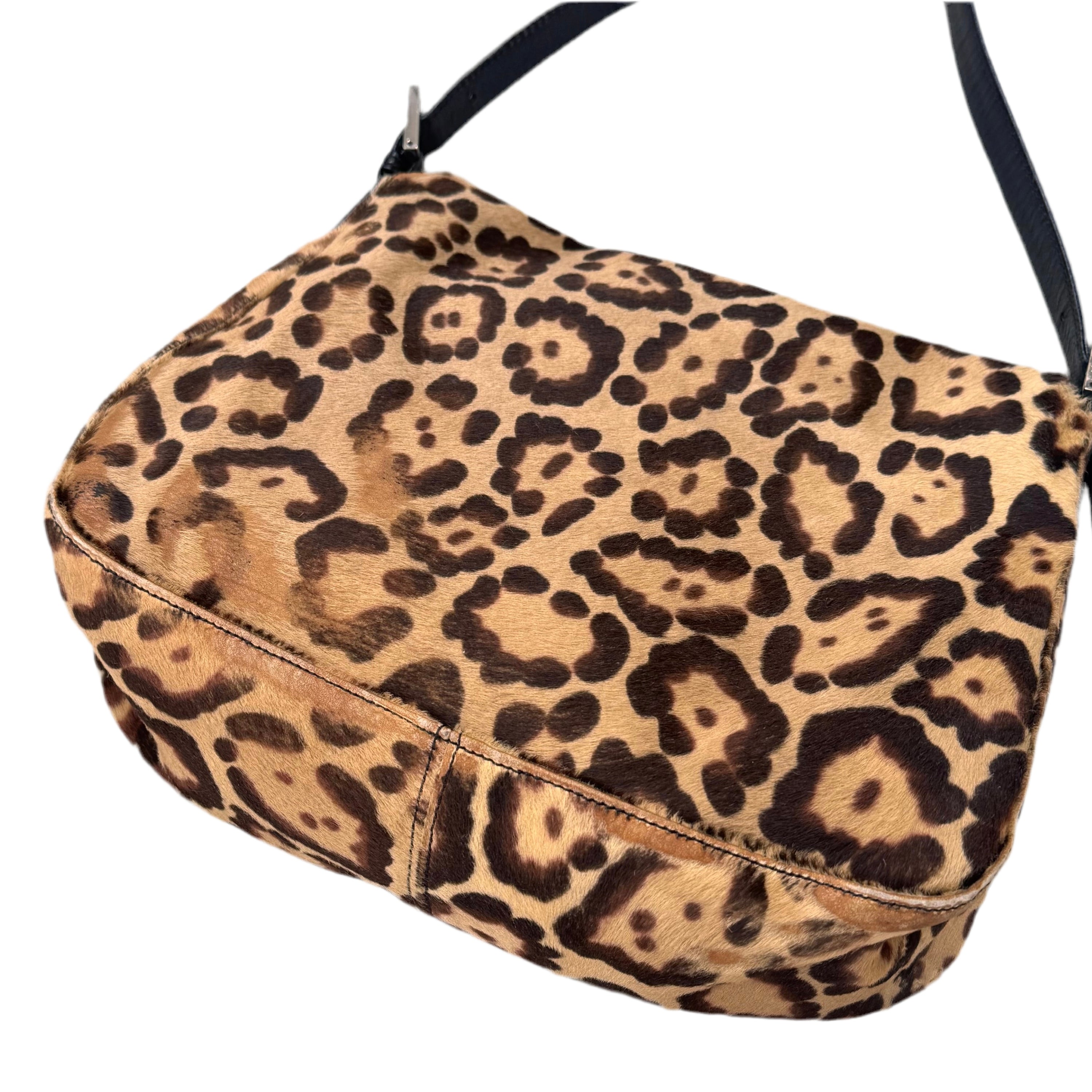 Fendi Mama Baguette Leopard