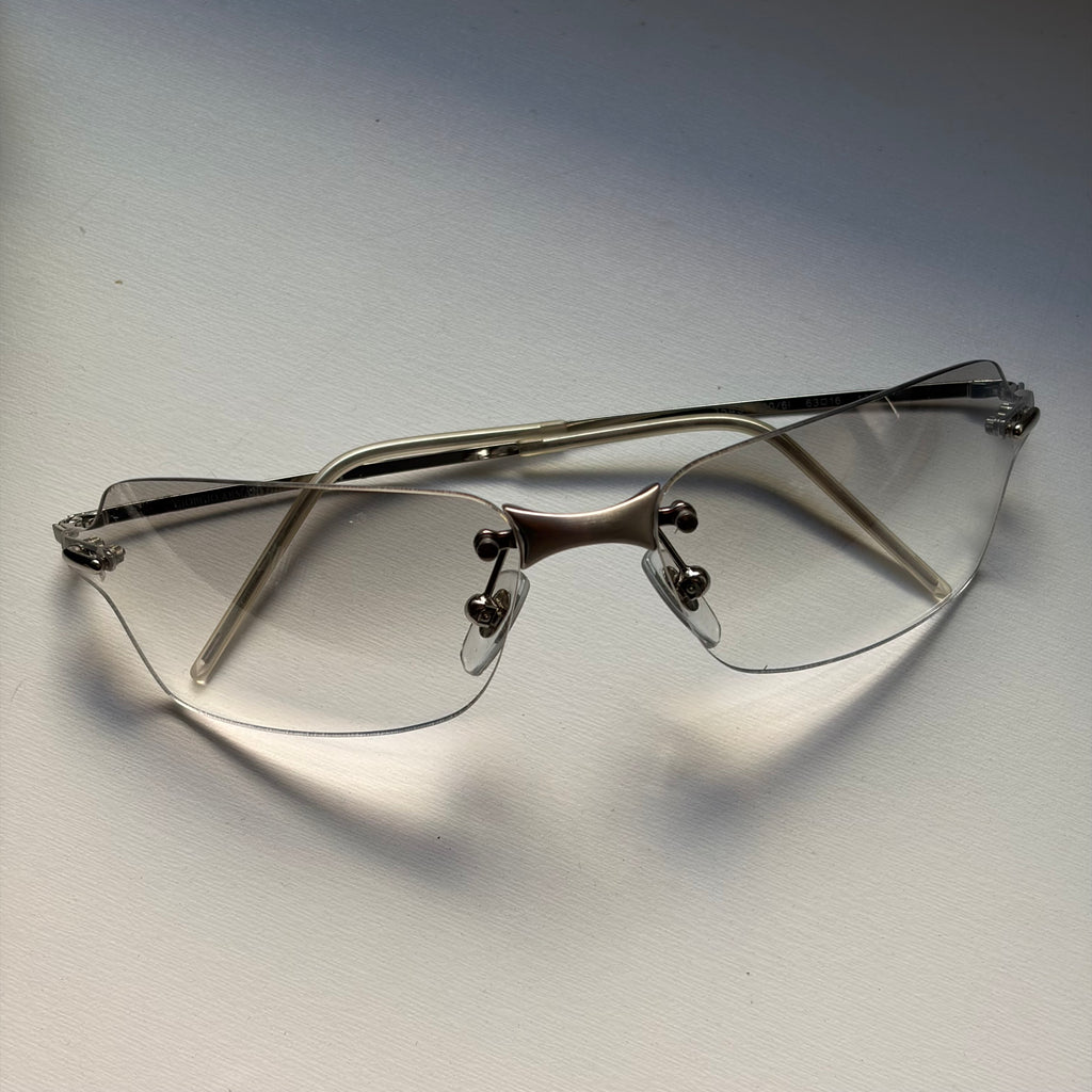 Giorgio Armani 2000s Clear Sunglassss