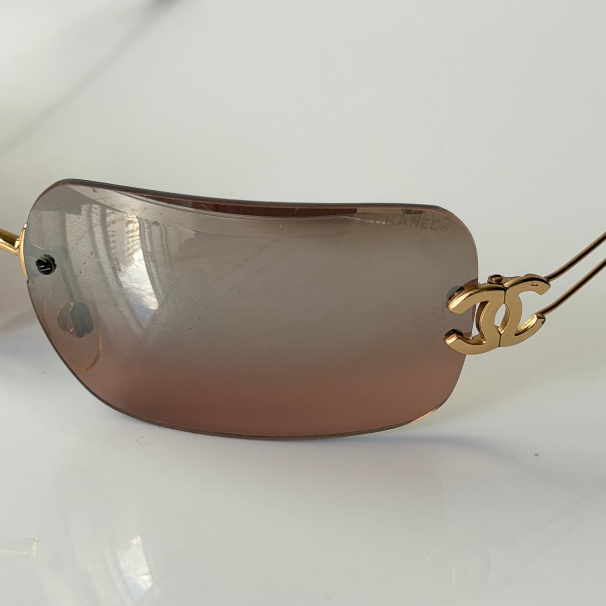 Chanel 2000s Logo Sunglasses