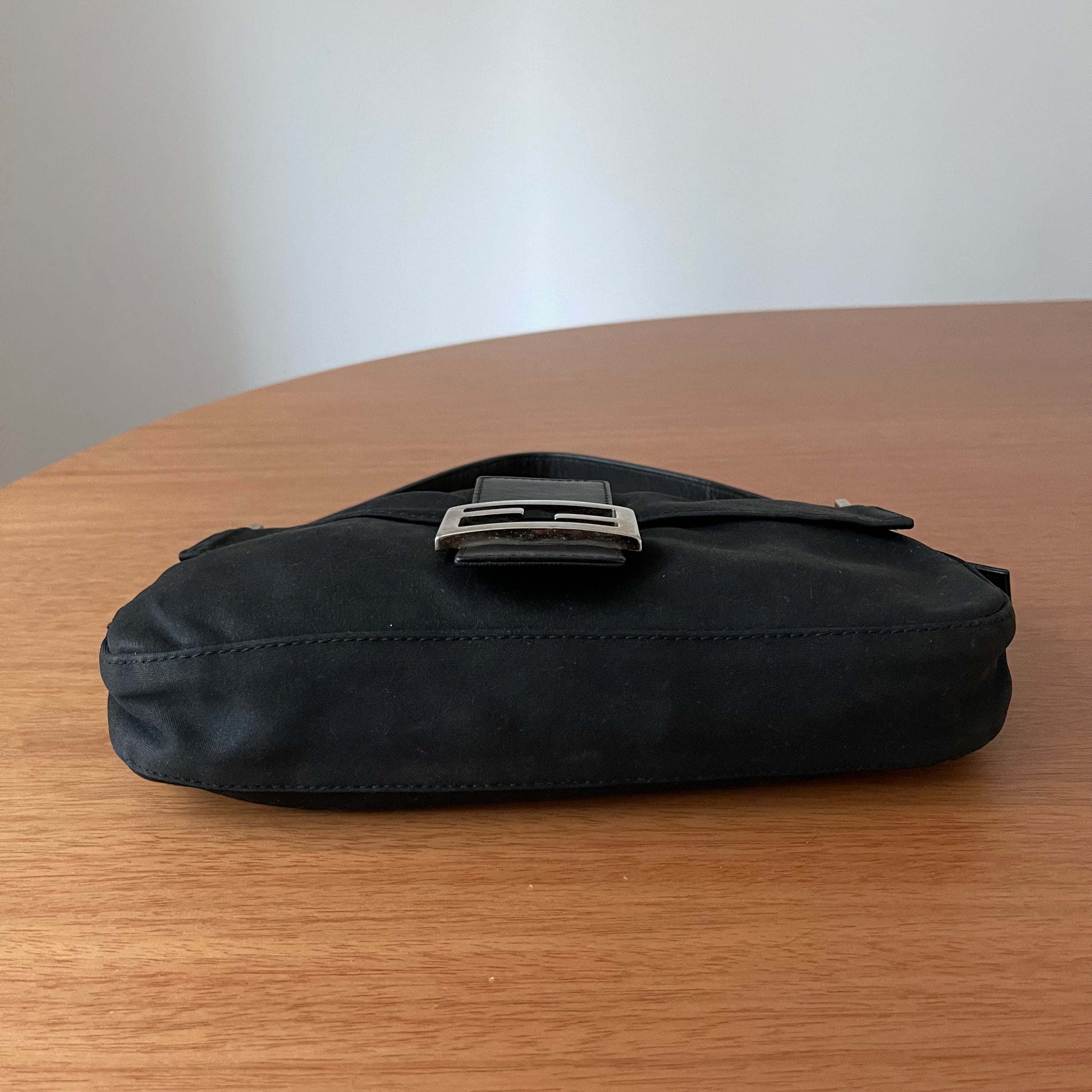 Fendi Baguette Black Cloth