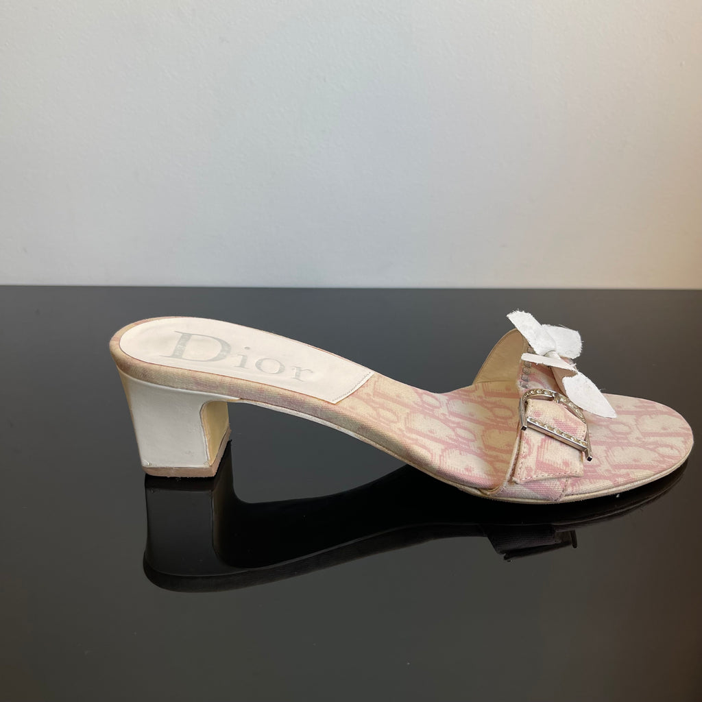 Christian Dior by John Galliano Girly Mule Heels