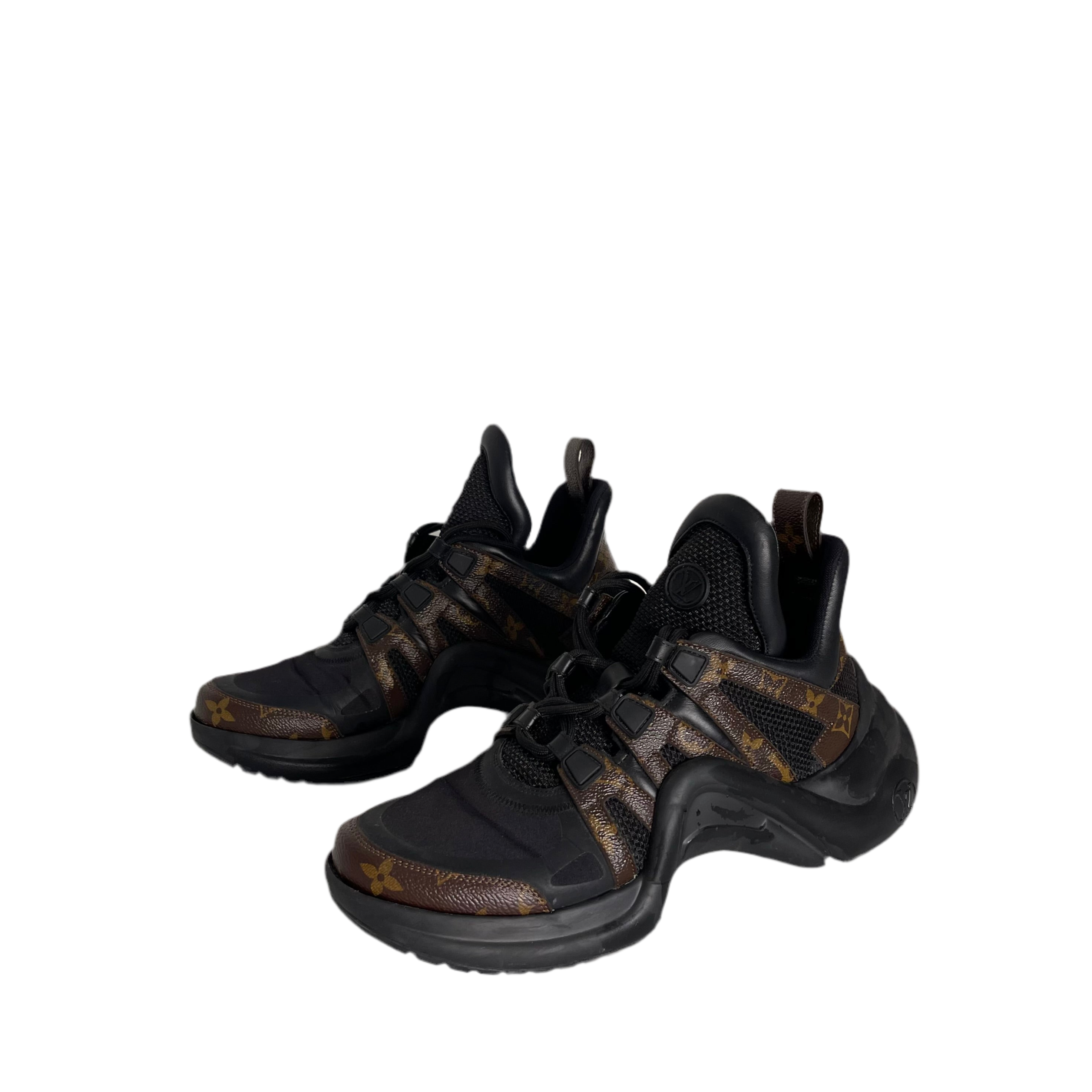 Louis Vuitton Archlight Trainer Black and Brown Sneakers