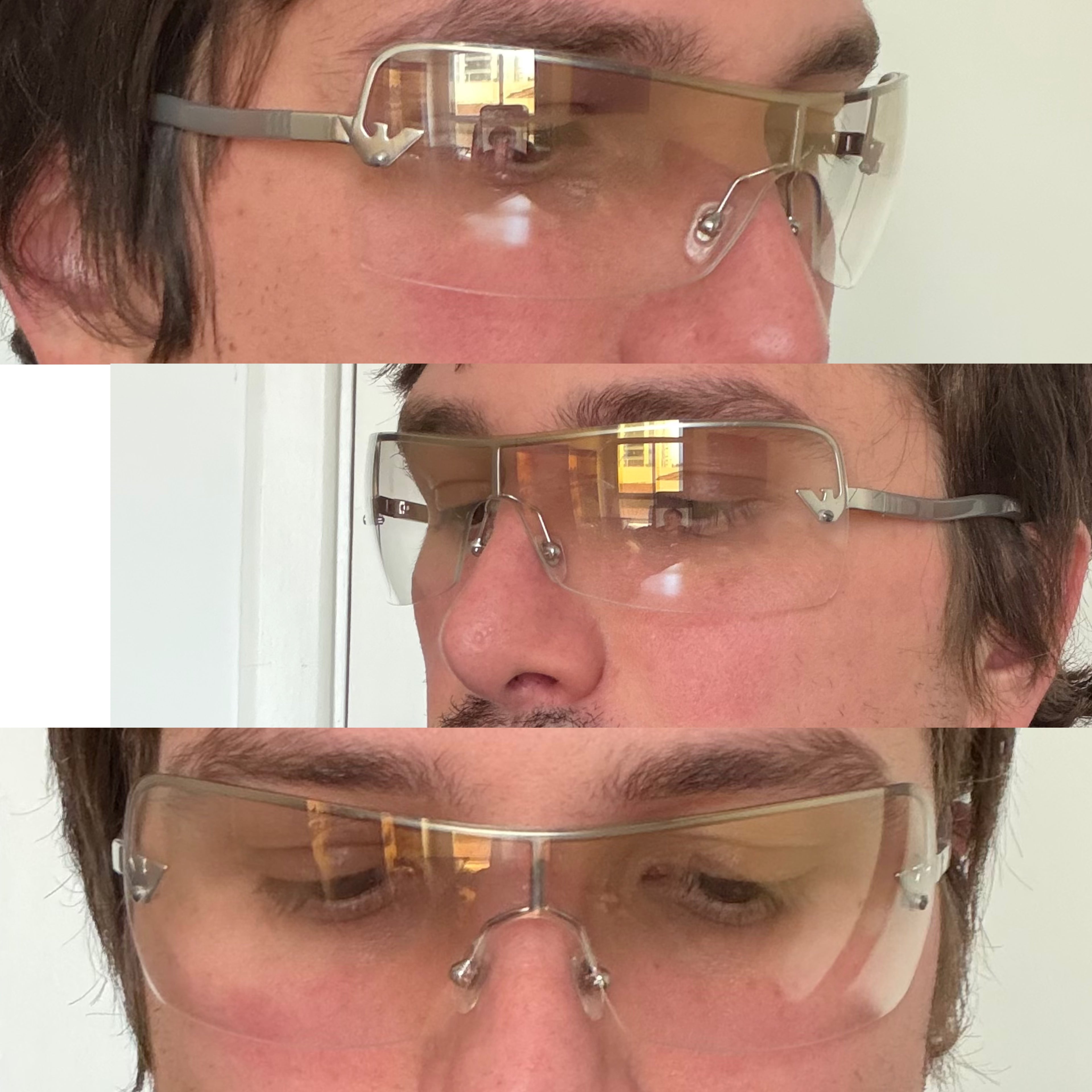 Armani Vintage Clear Sunglasses