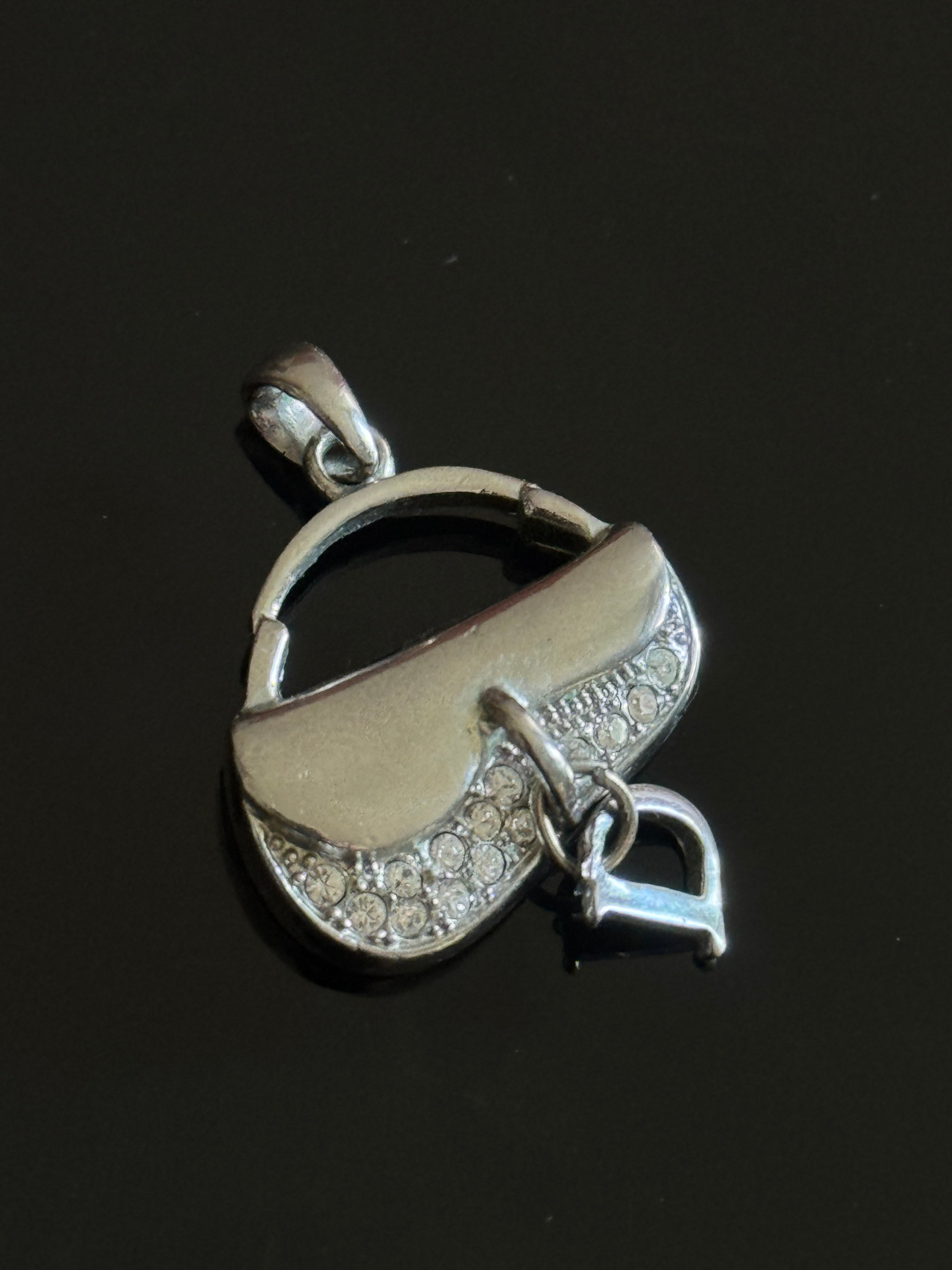 Christian Dior Saddle Pendant