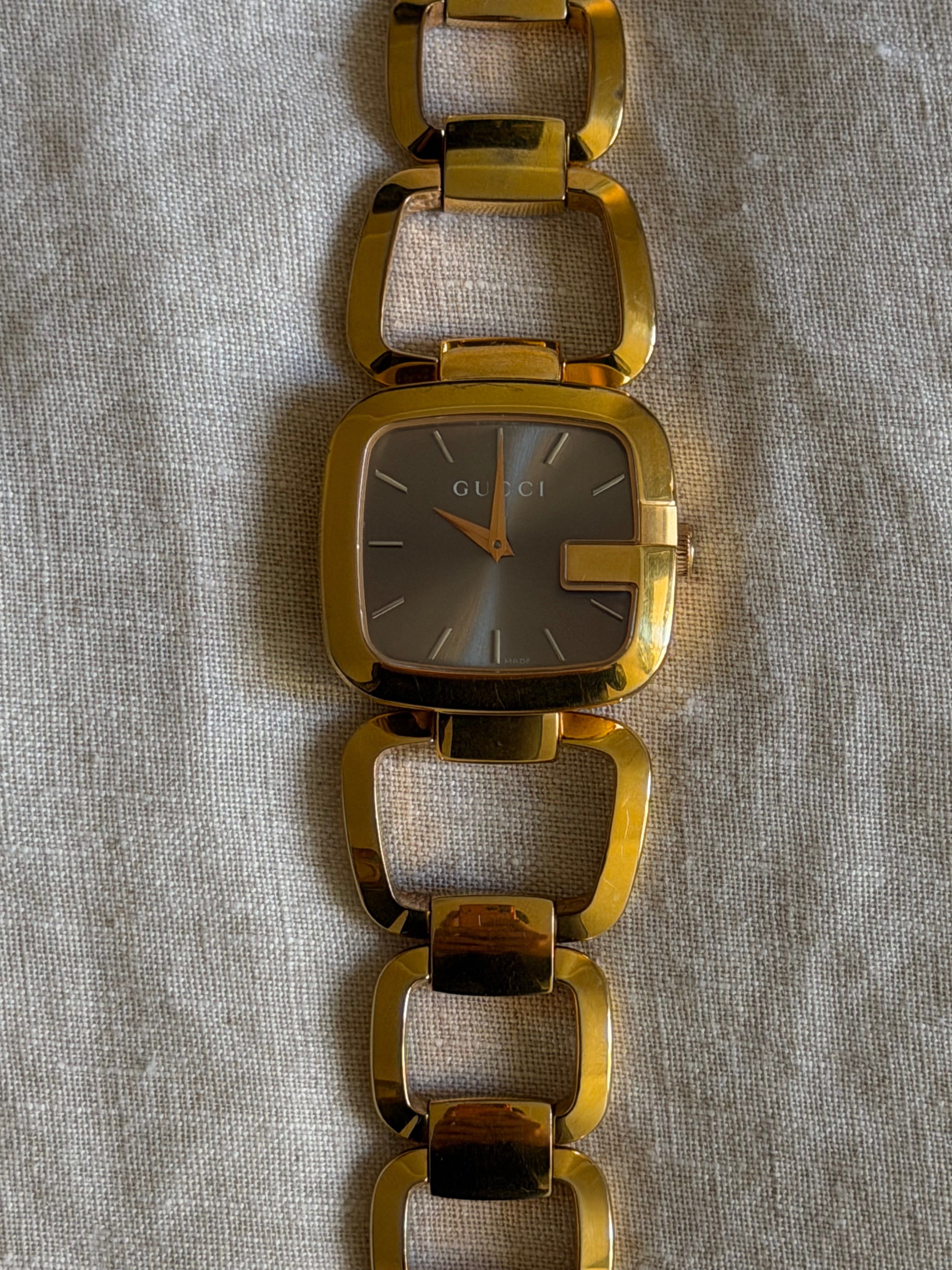 Gucci G-Gucci Gold Watch