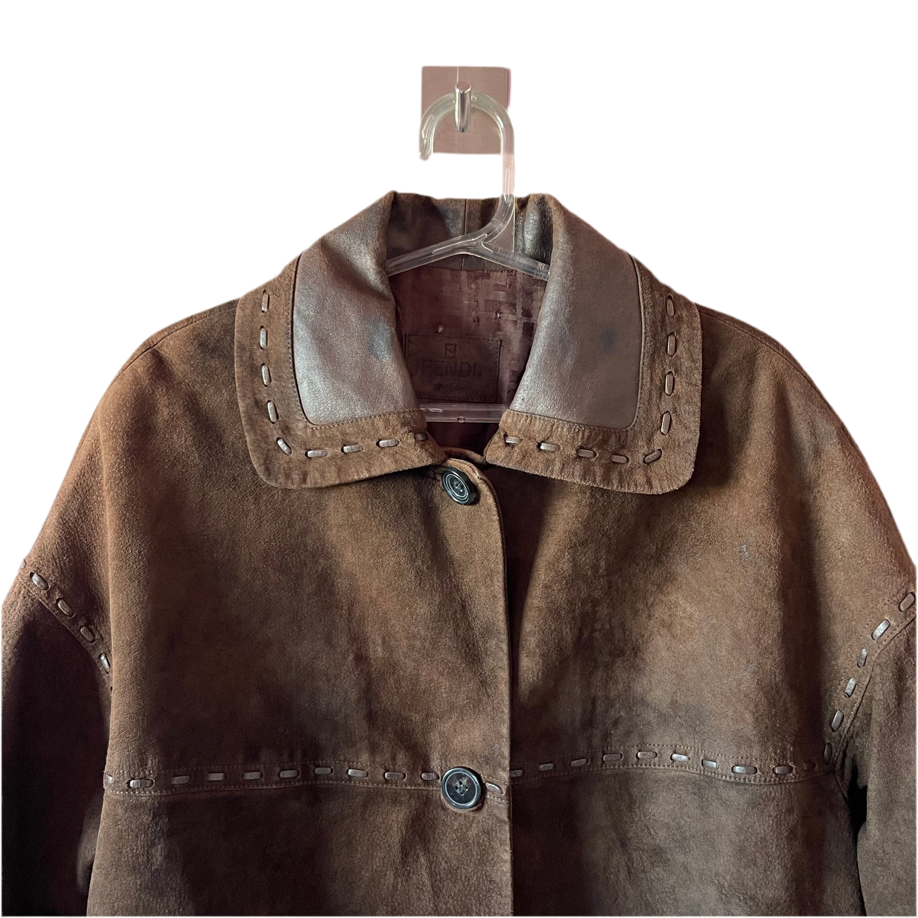 Fendi Suede Jacket