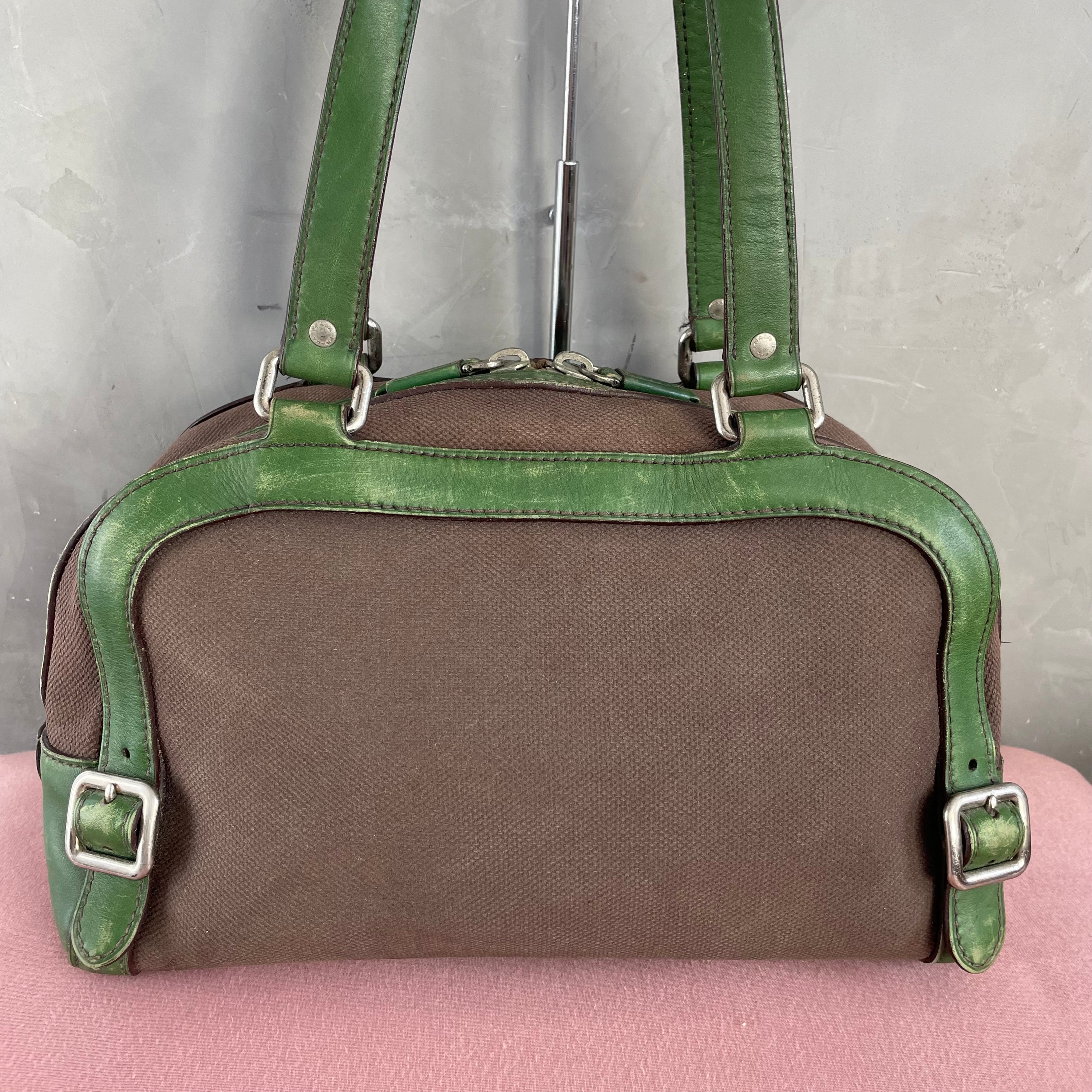 Prada Green Shoulder Bag