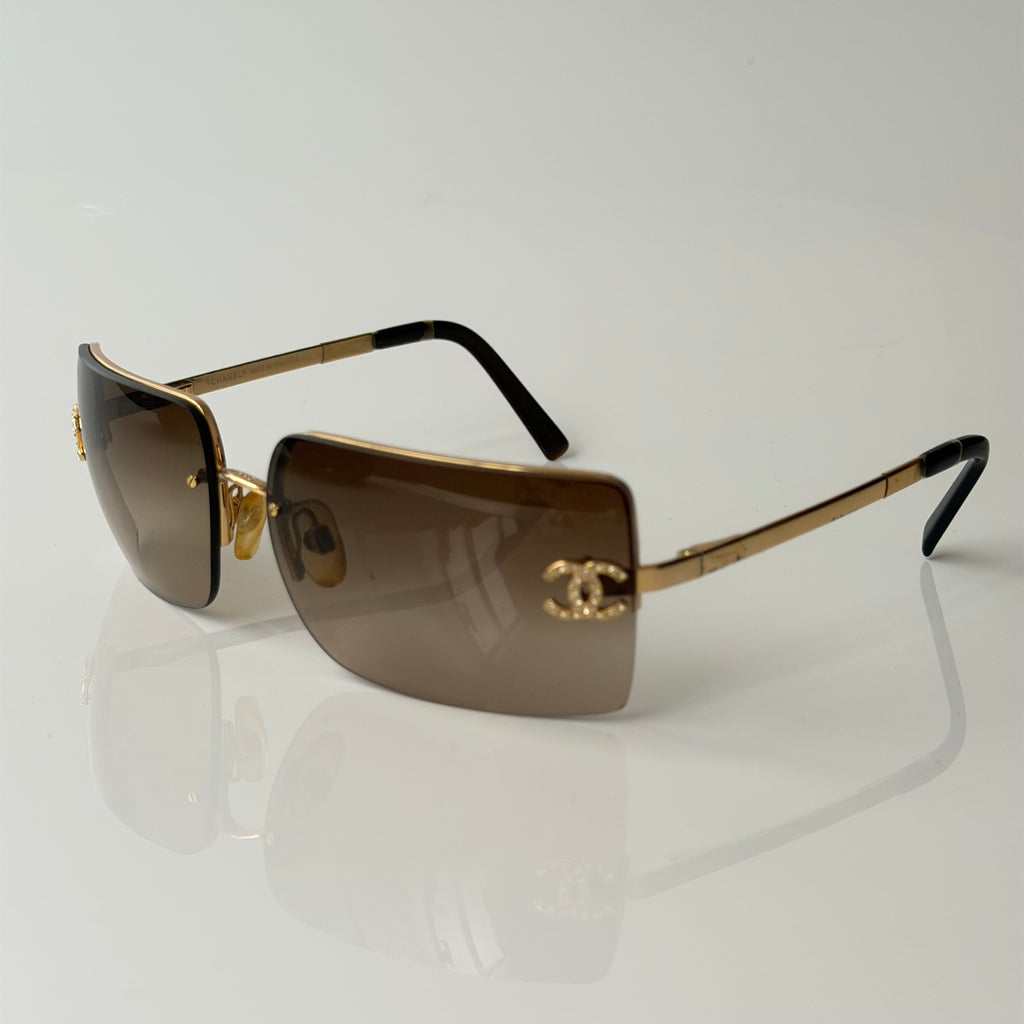 Chanel 4092-B Crystal Sunglasses