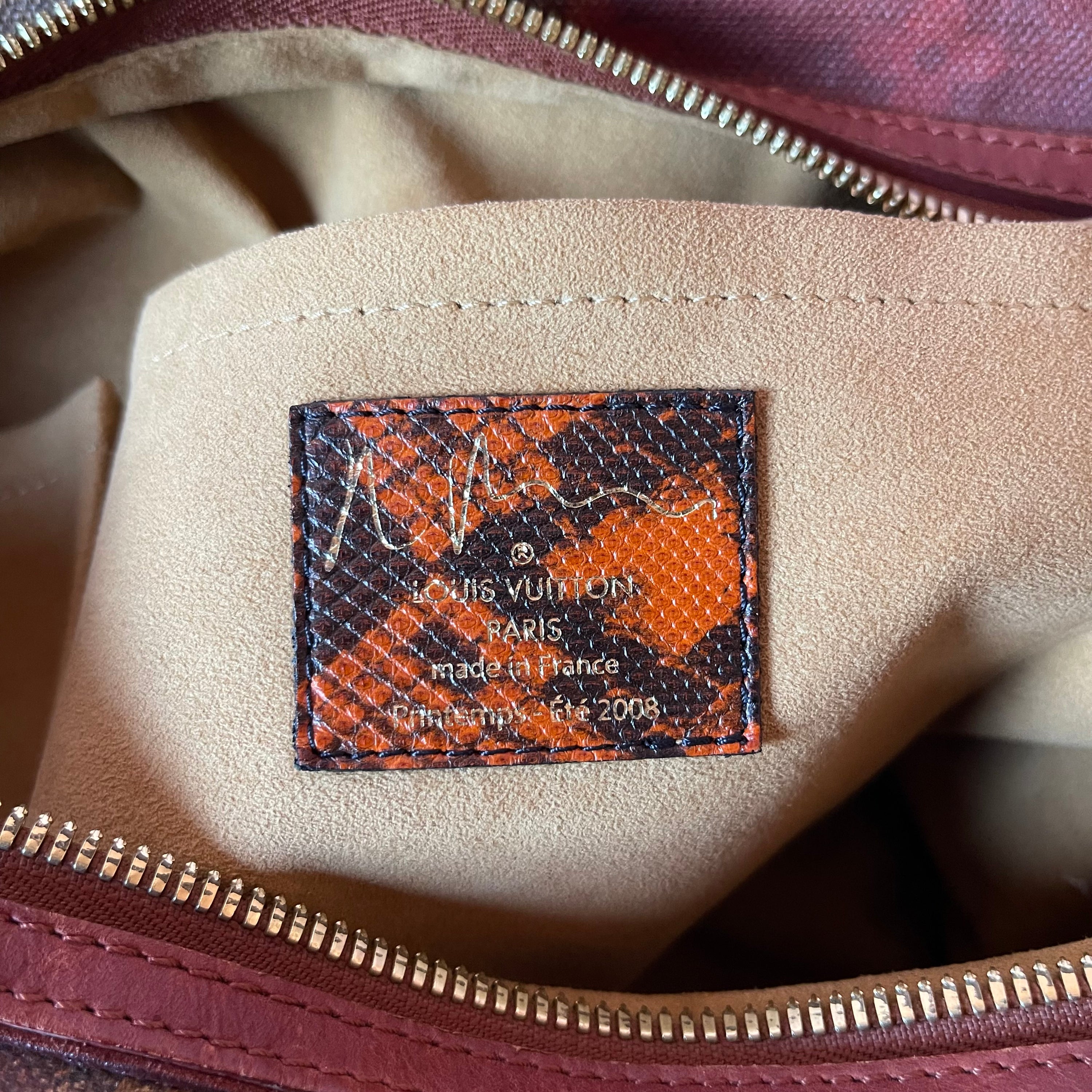 Louis Vuitton Limited Richard Prince Mancrazy Jokes Karung Bag
