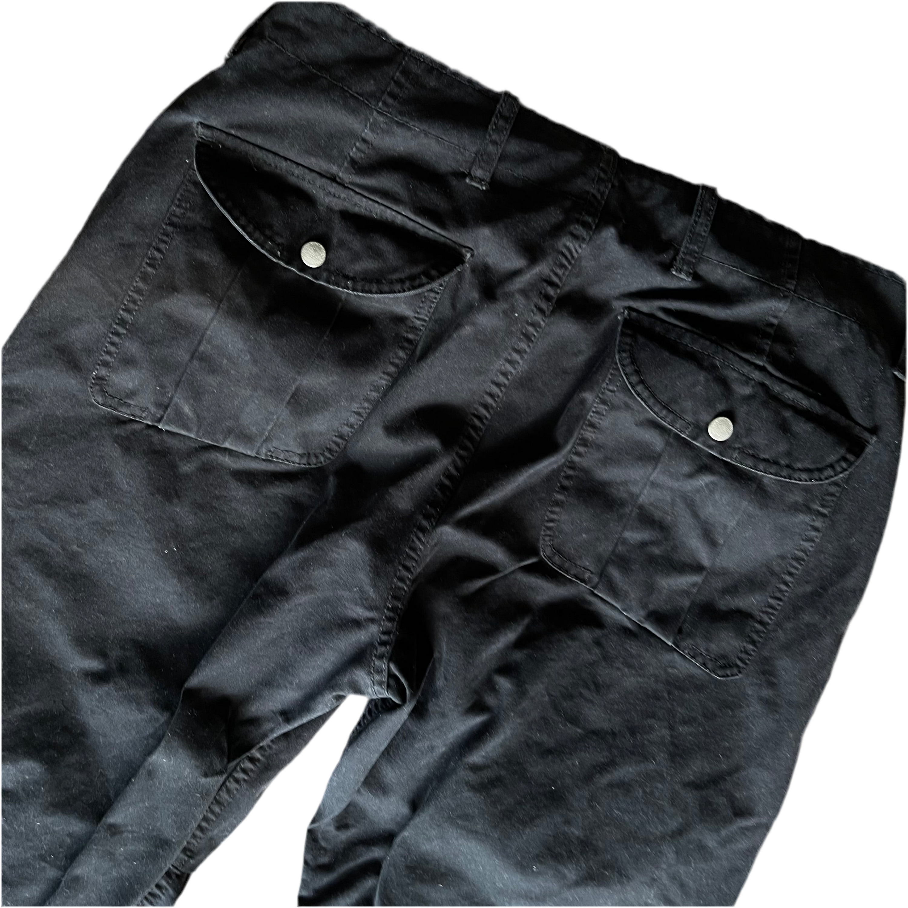 Diesel Cargo Black Pants