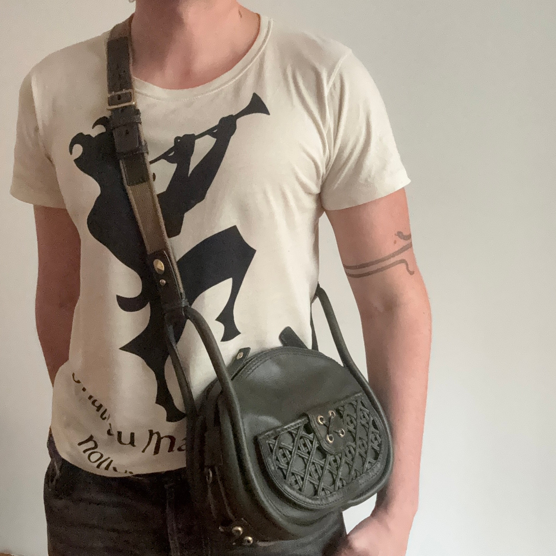 Christian Dior Lattice Crossbody Bag