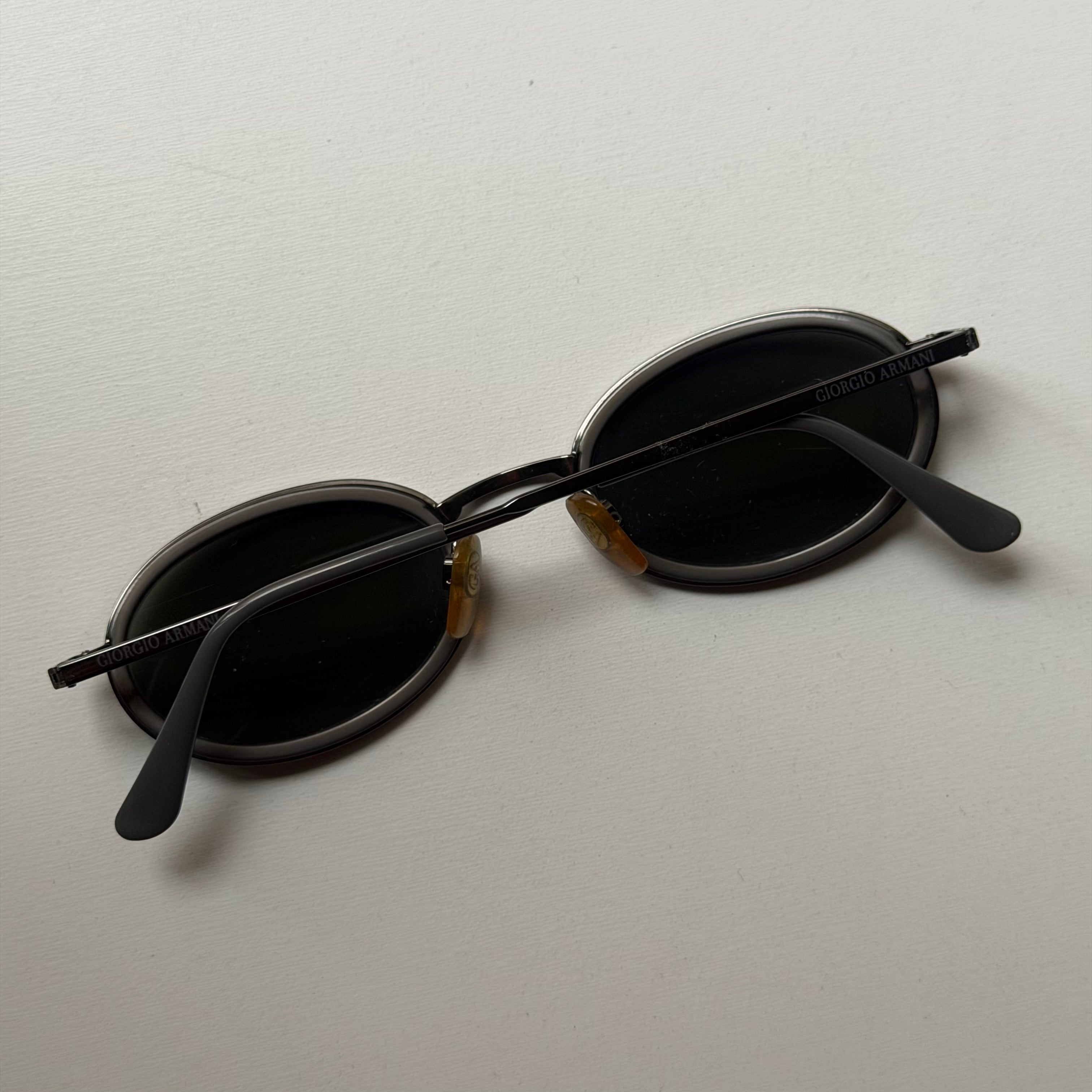 Giorgio Armani Silver Sunglasses
