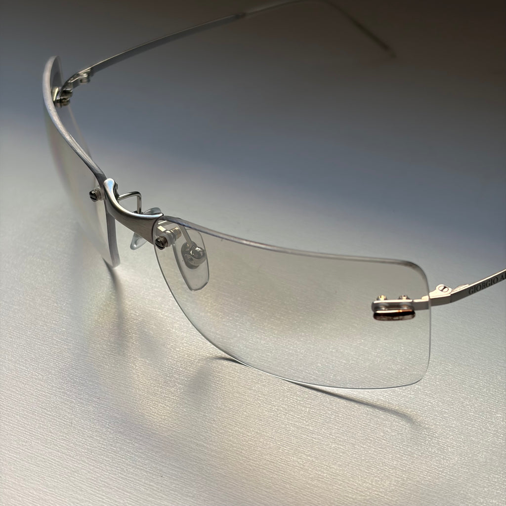 Giorgio Armani 2000s Clear Sunglasses