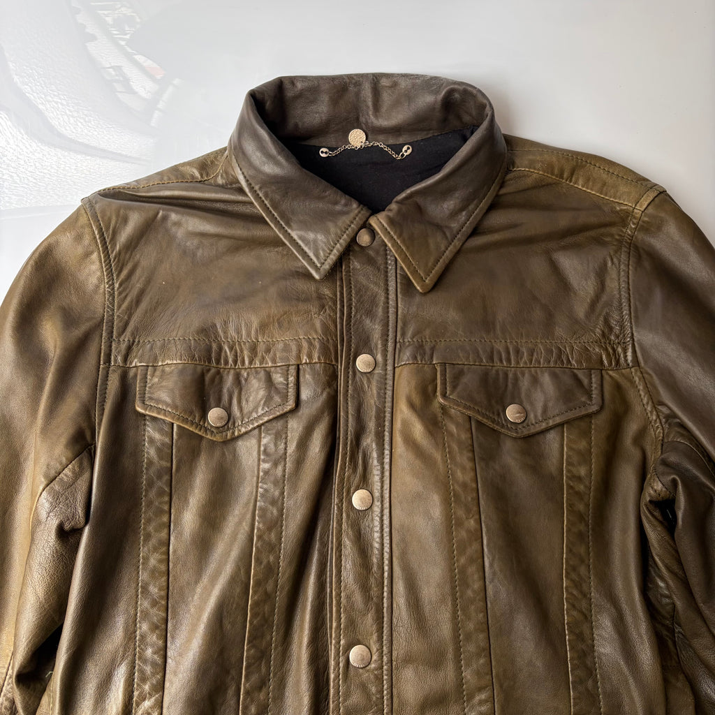 Diesel KAOS Leather Jacket