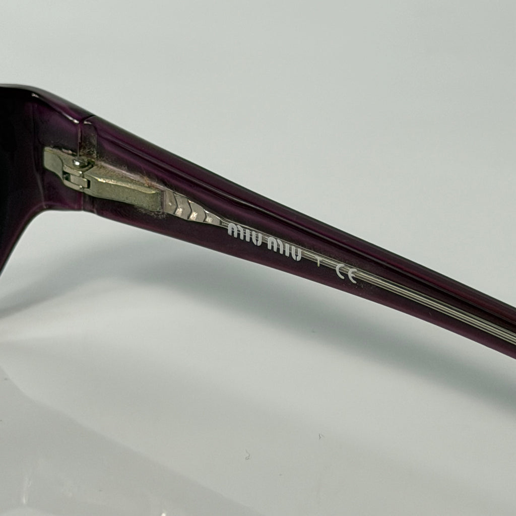 Miu Miu Purple Glasses