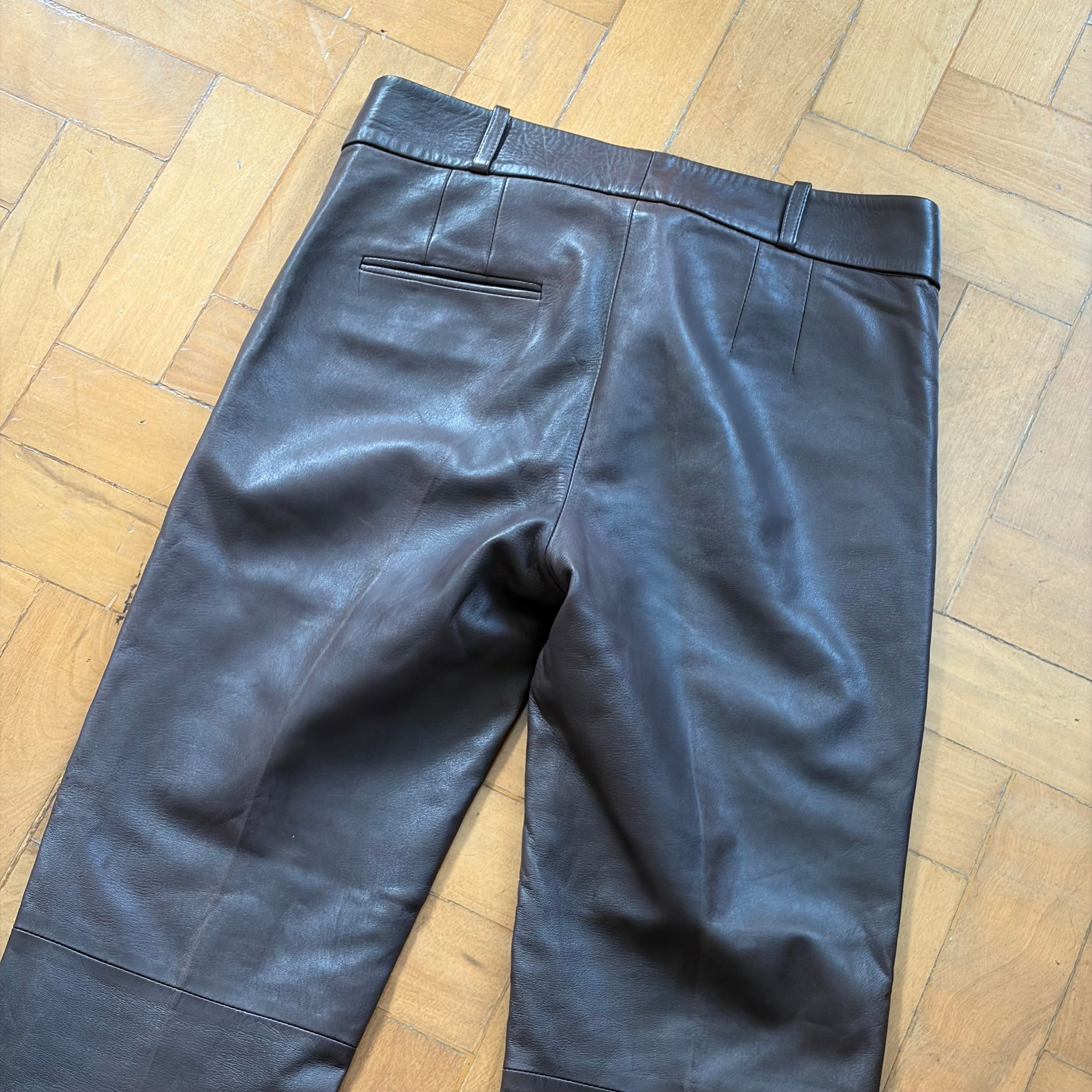 Gucci by Tom Ford Leather Pants