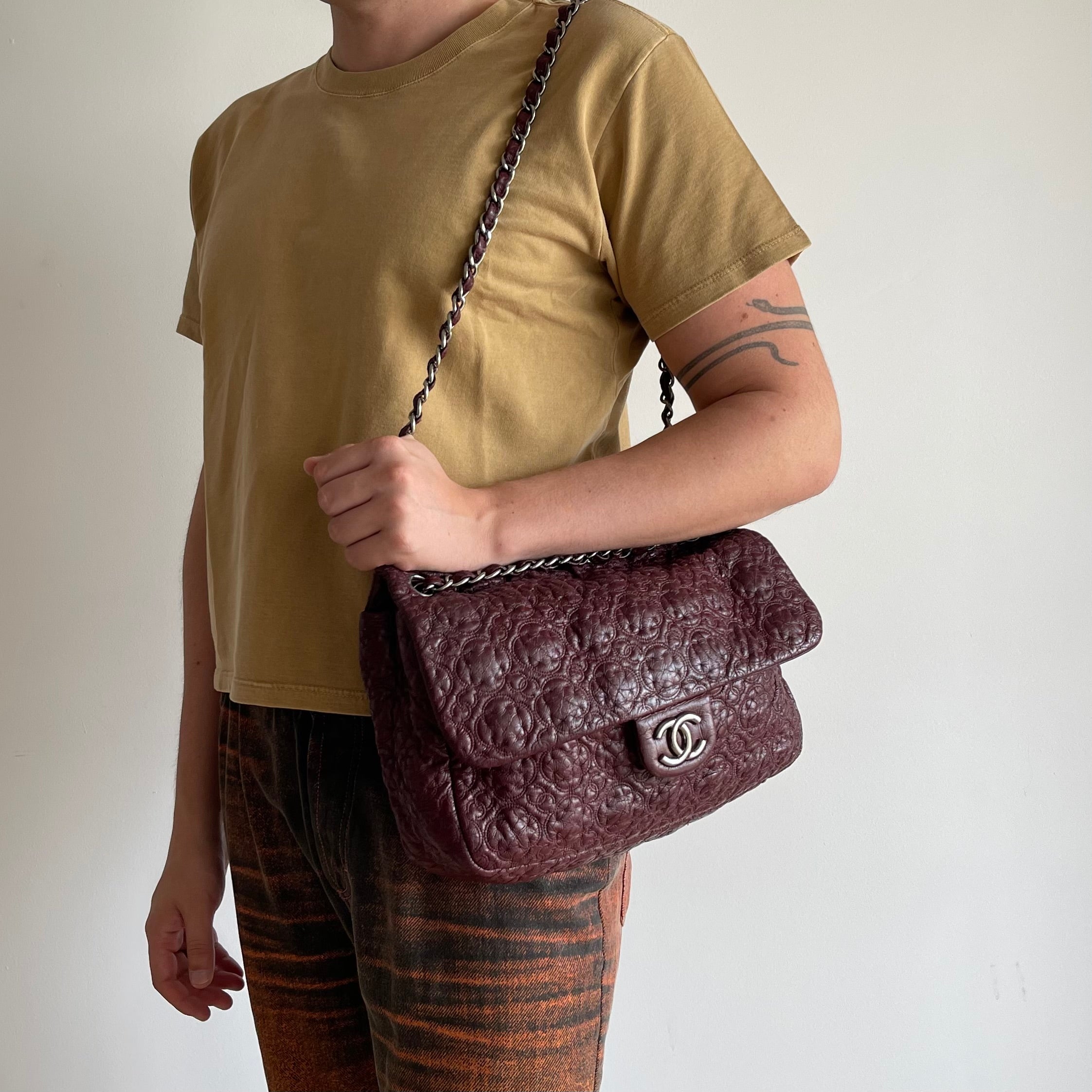 Chanel Moscow Burgundy Flap Bag