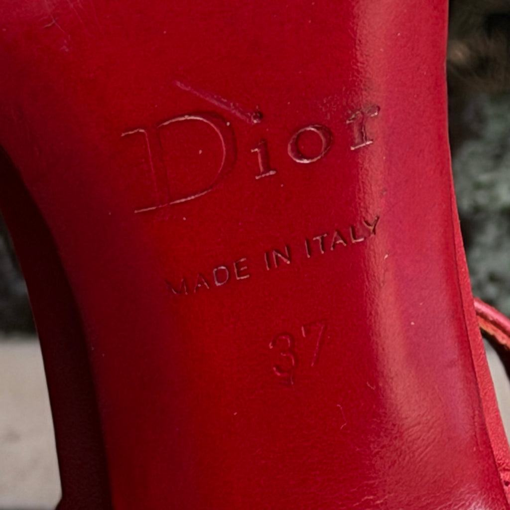 Christian Dior S/S 2005 Red Heels