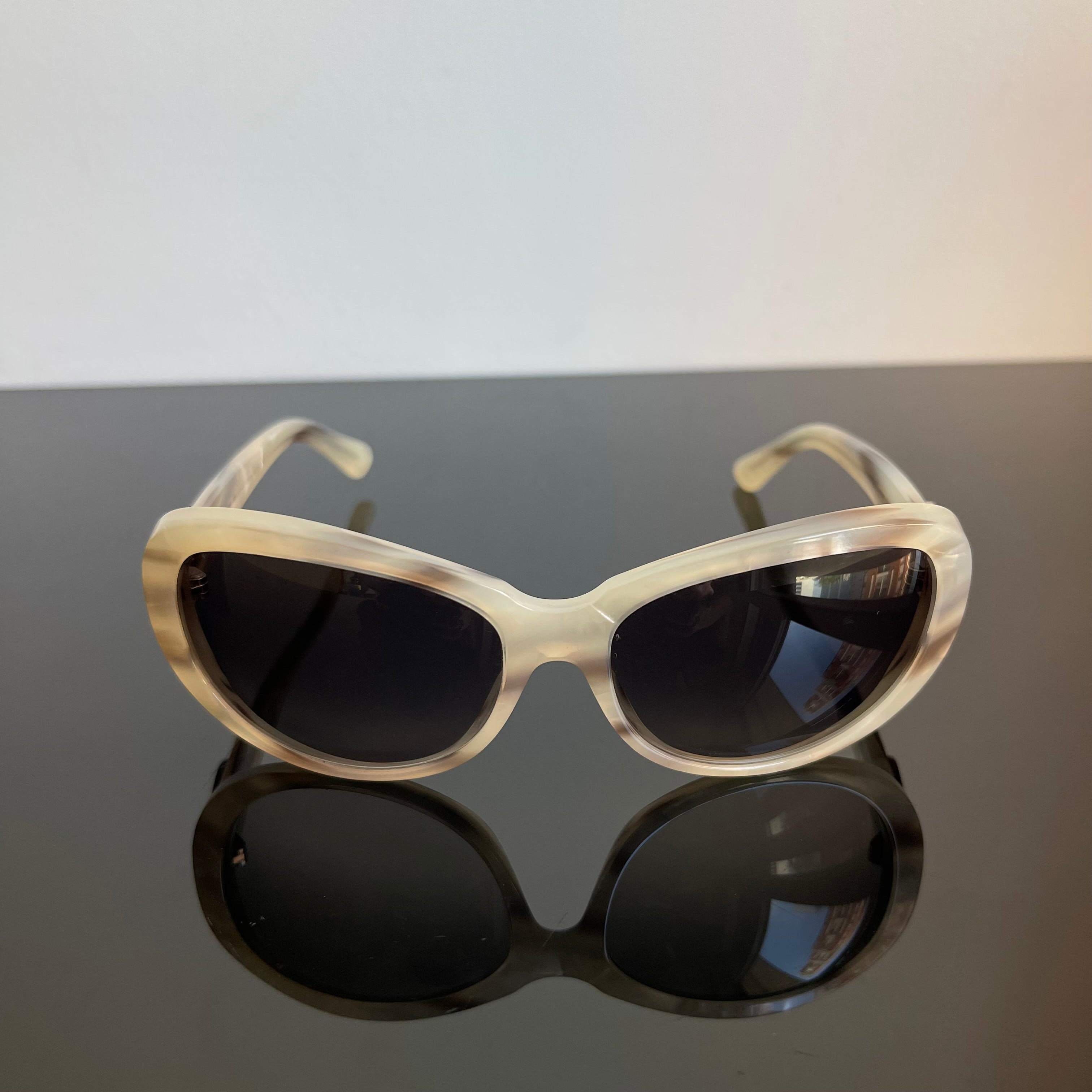 Cartier Pearly White Sunglasses