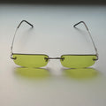Vintage Armani Neon Green Sunglasses