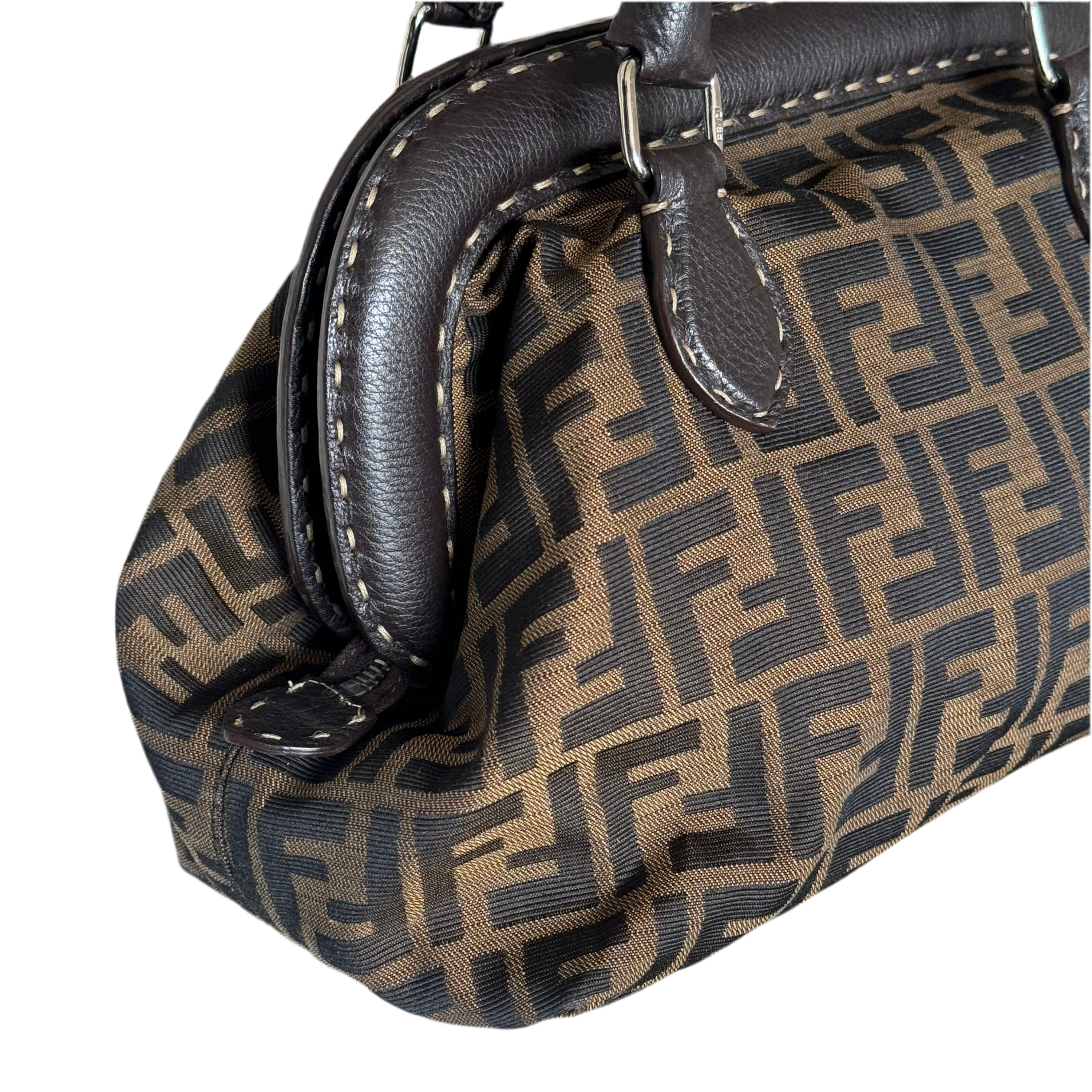 Fendi Doctor Selleria Monogram Bag
