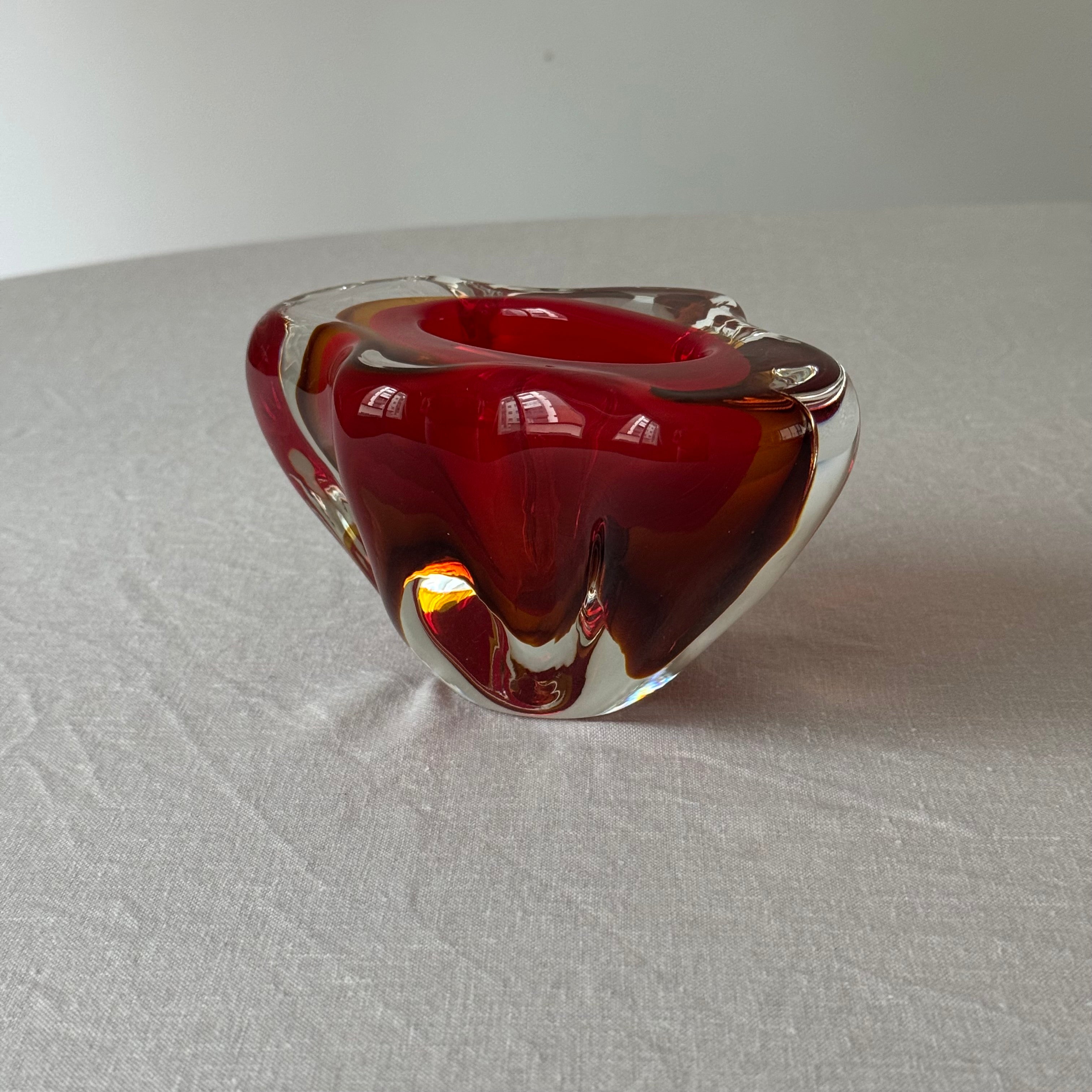 Vaso Murano Vermelho