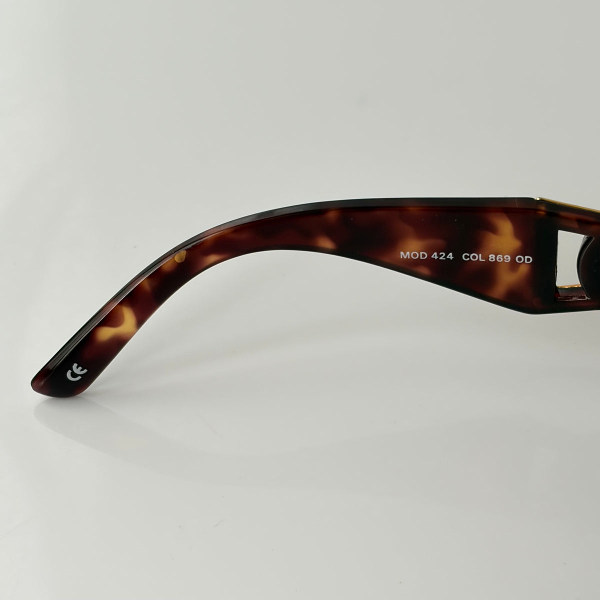 Gianni Versace 90s Medusa Tortoise Sunglasses