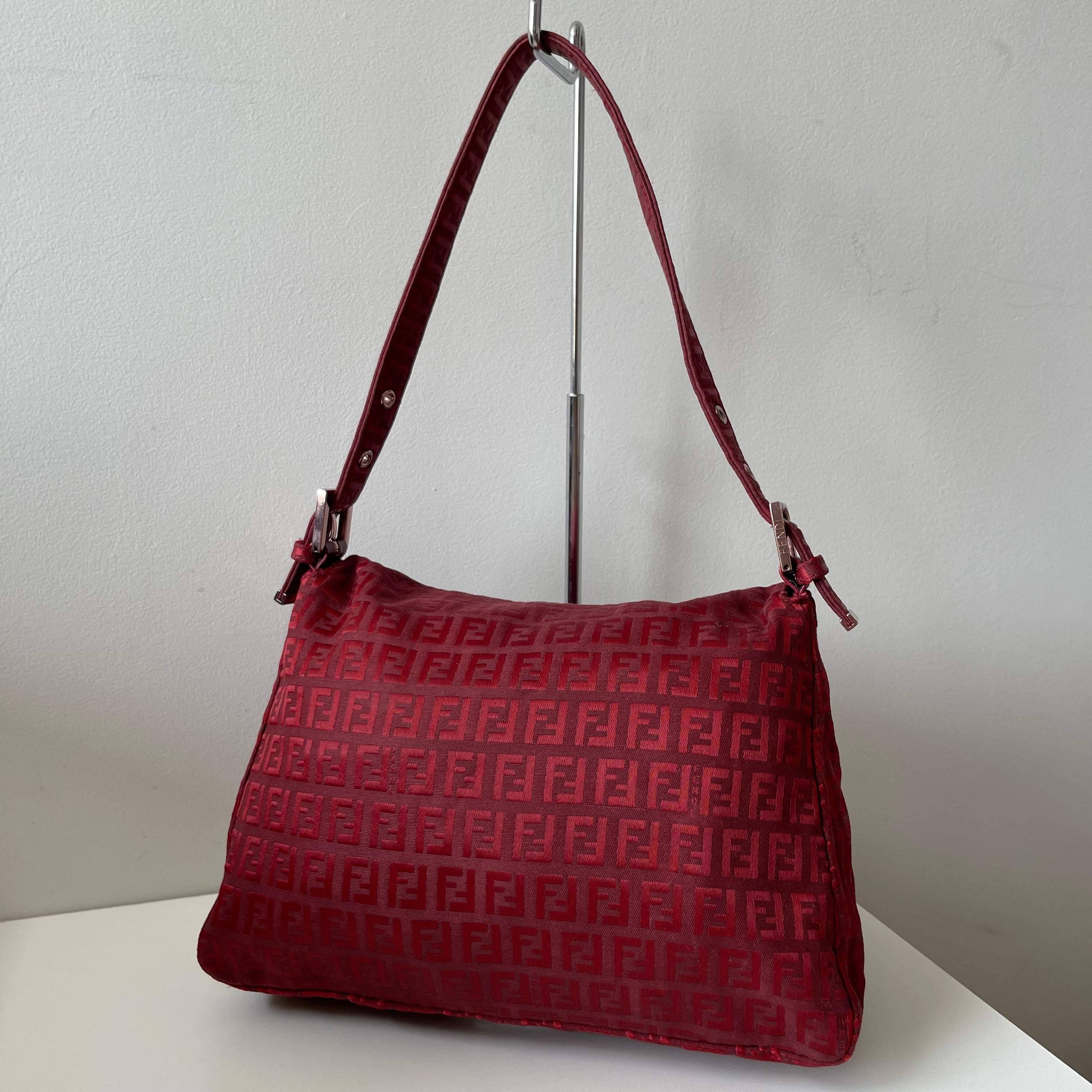 Fendi Mama Red Baguette