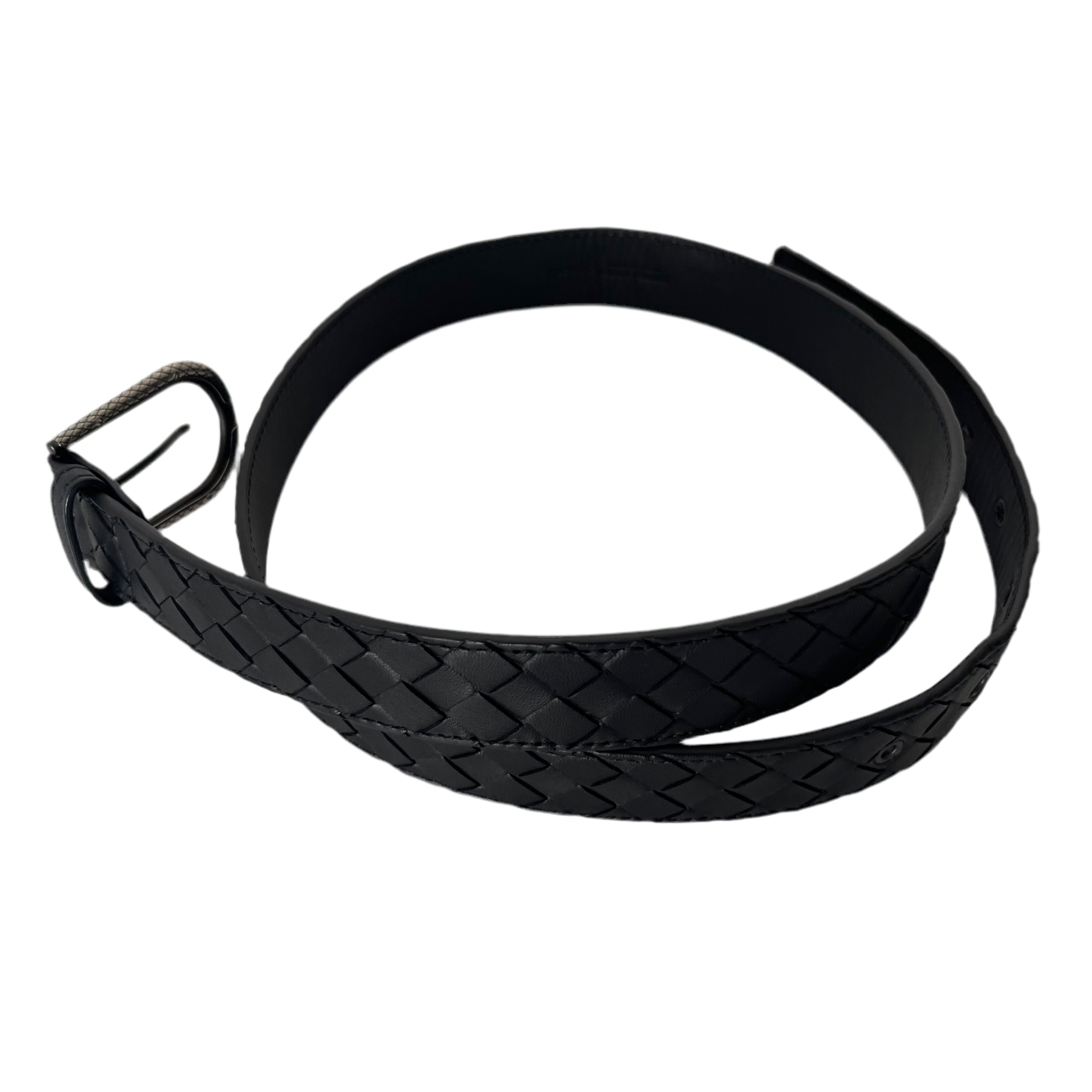 Bottega Veneta Intrecciato Leather Belt