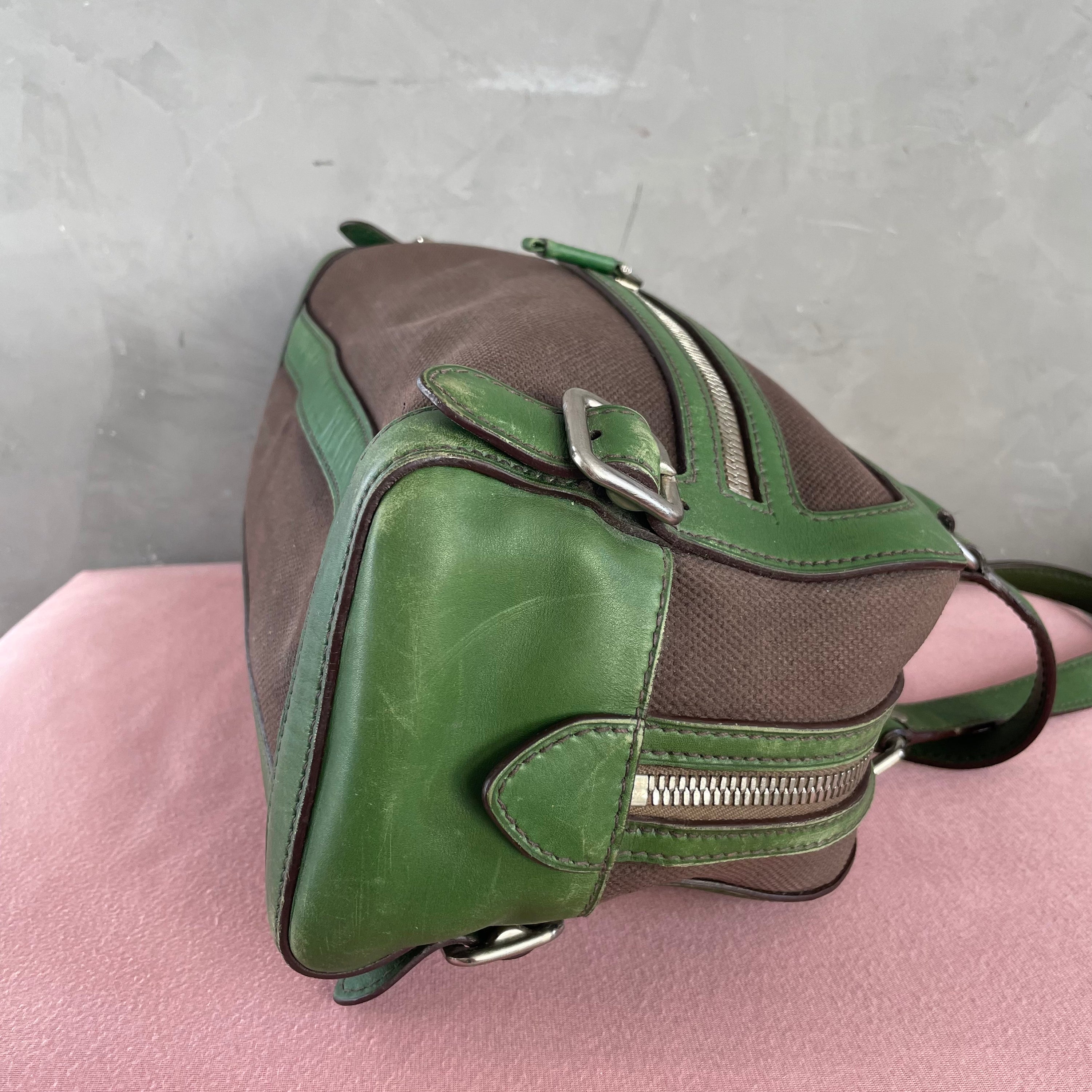 Prada Green Shoulder Bag