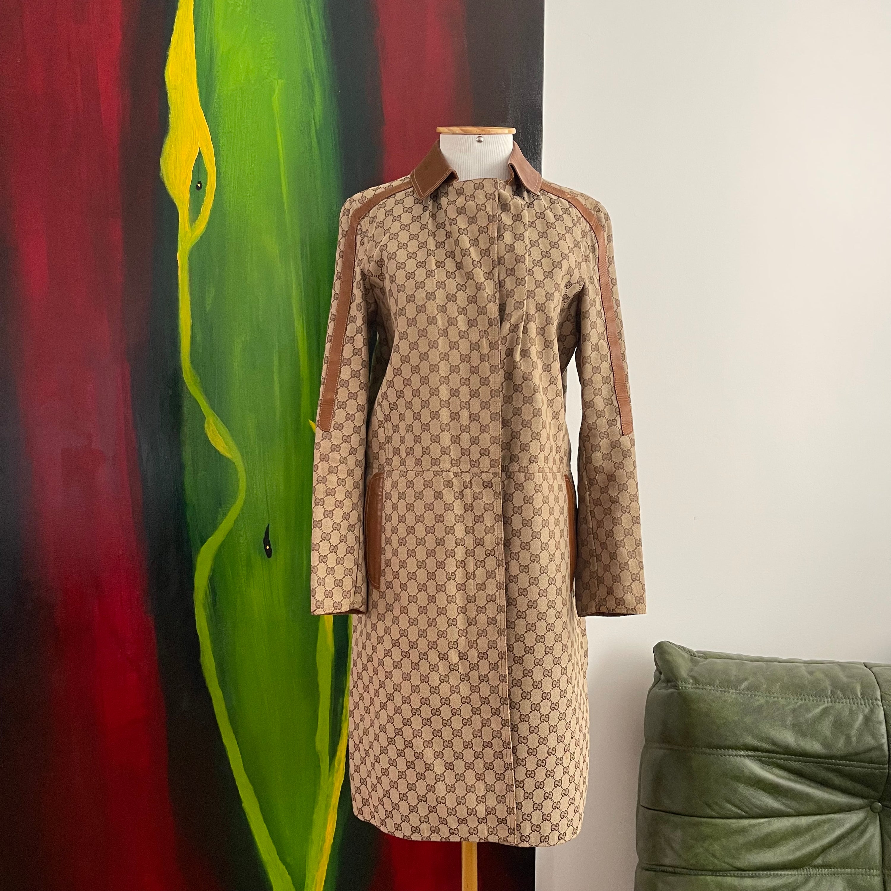 Gucci by Tom Ford F/W 2000 Monogram Coat