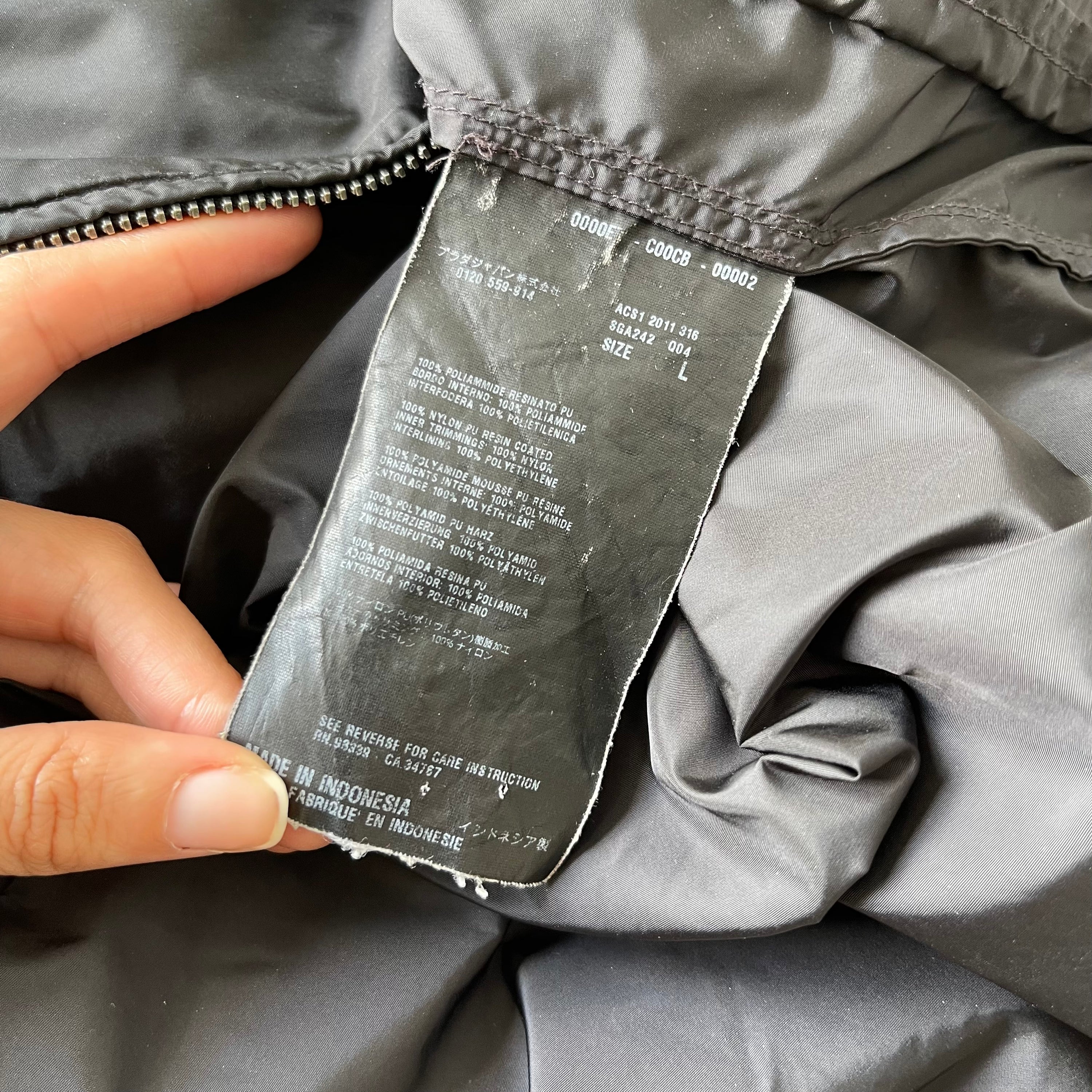Prada Nylon Windbreaker