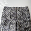 Fendi Blue Monogram Zucchino Pants