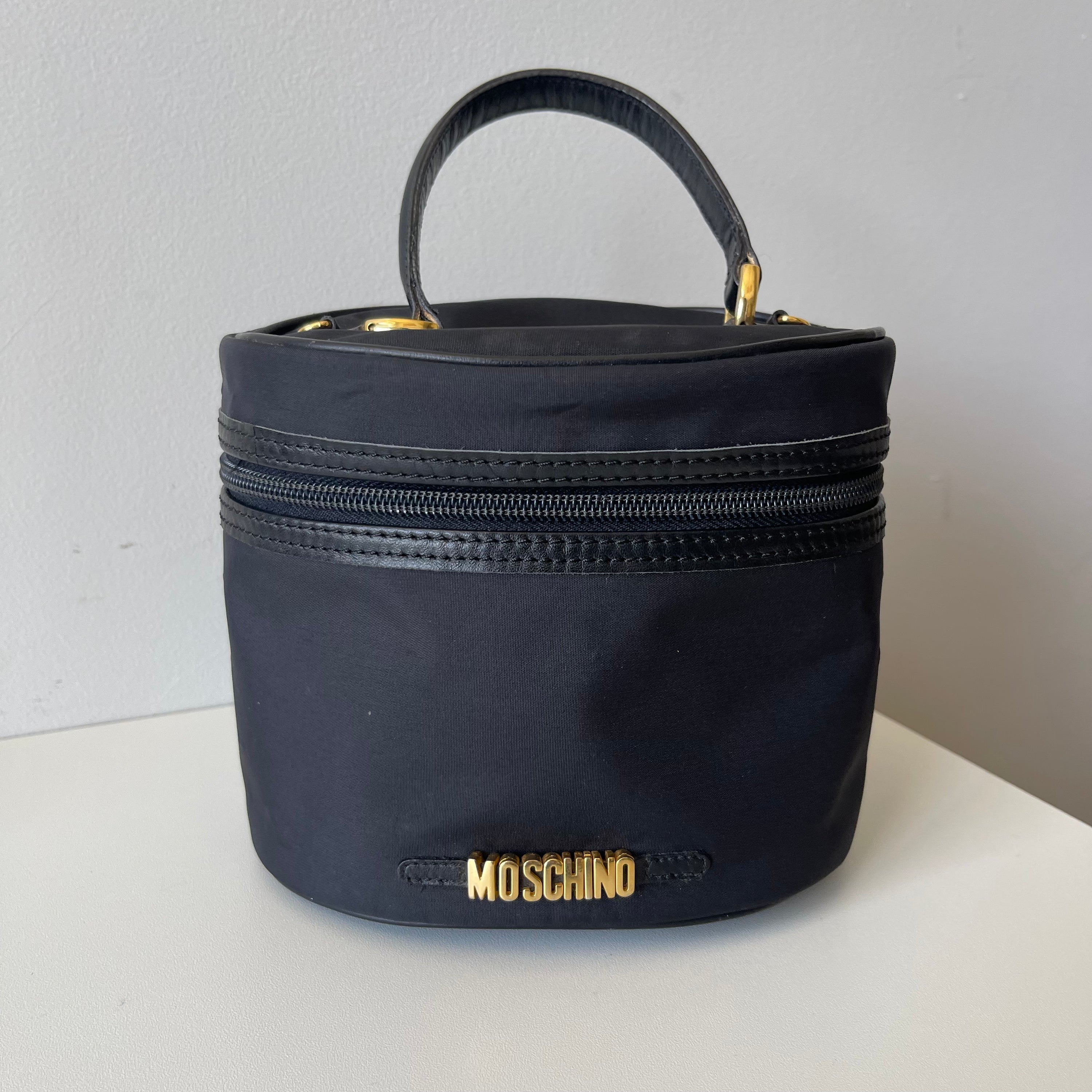 Moschino Nylon Hand Bag