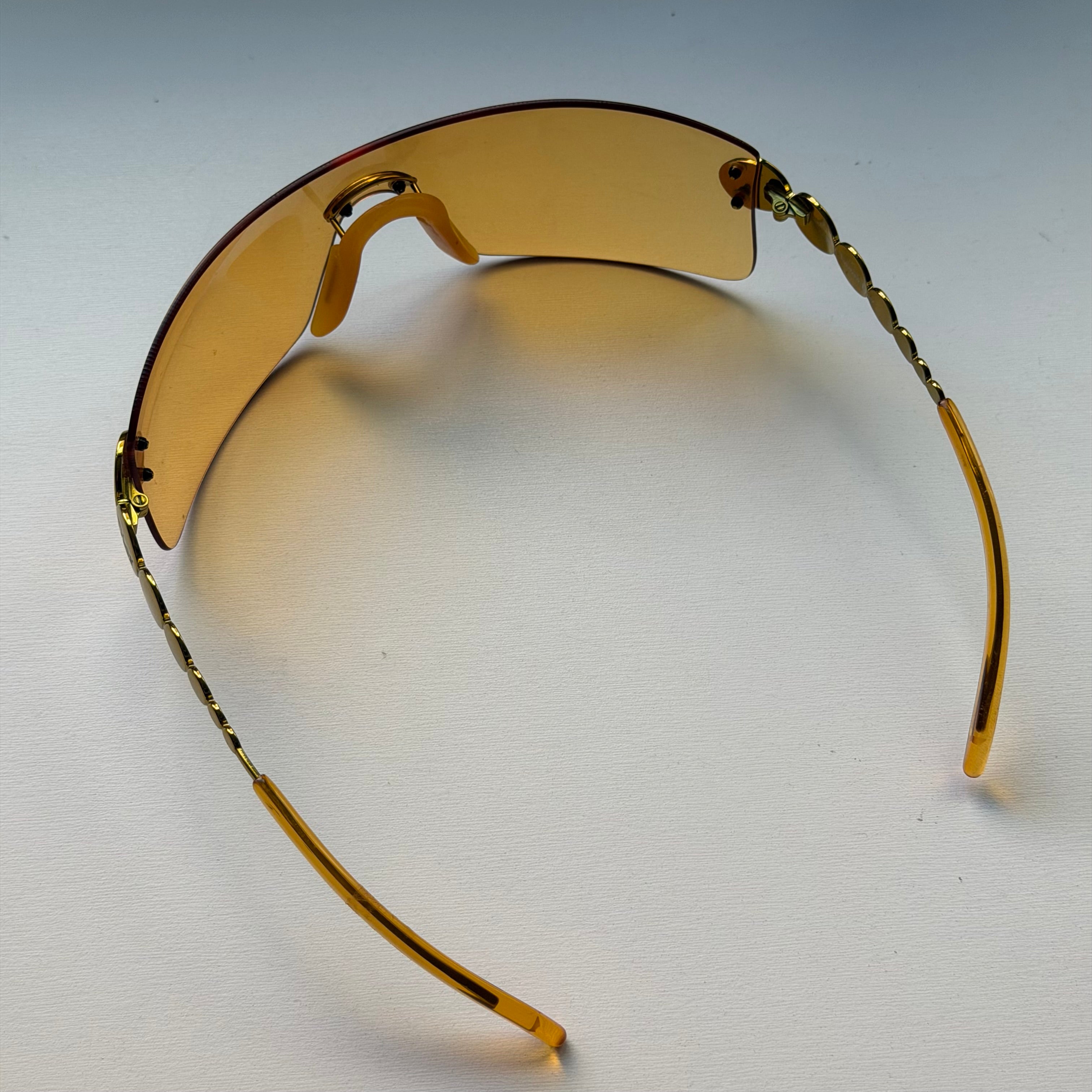 Christian Dior by John Galliano Millenium Yellow Sunglasses