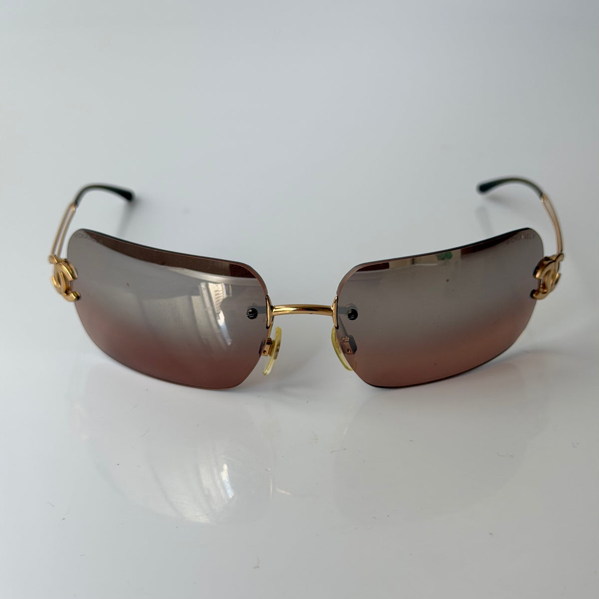Chanel 2000s Logo Sunglasses