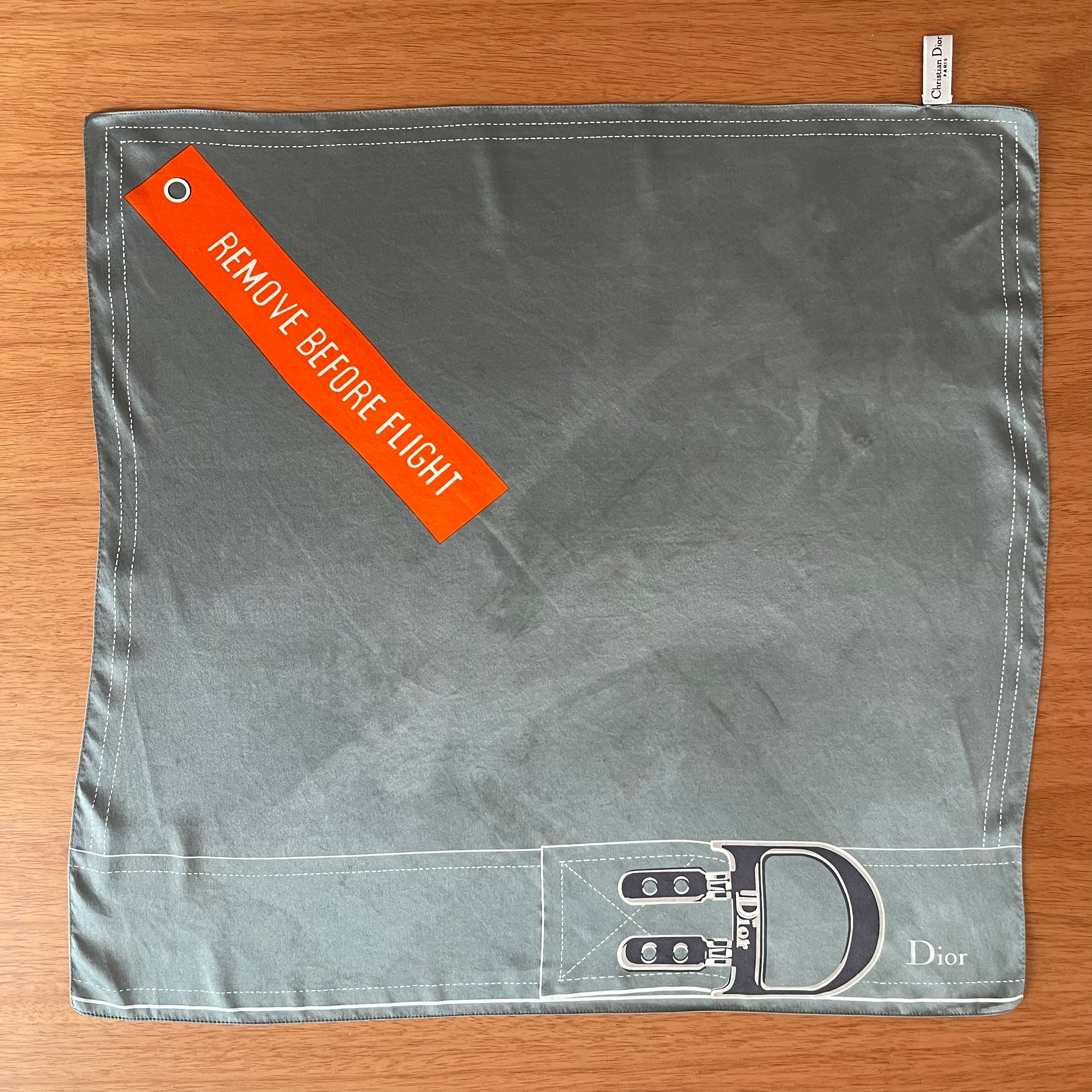 Christian Dior Flight Silk Scarf