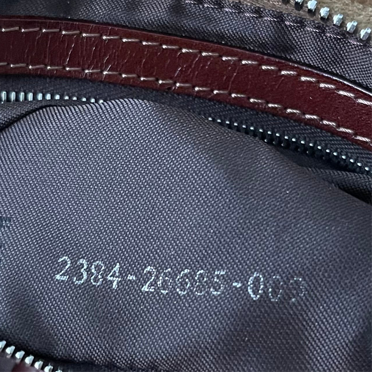 Fendi Corduroy Baguette Crossbody