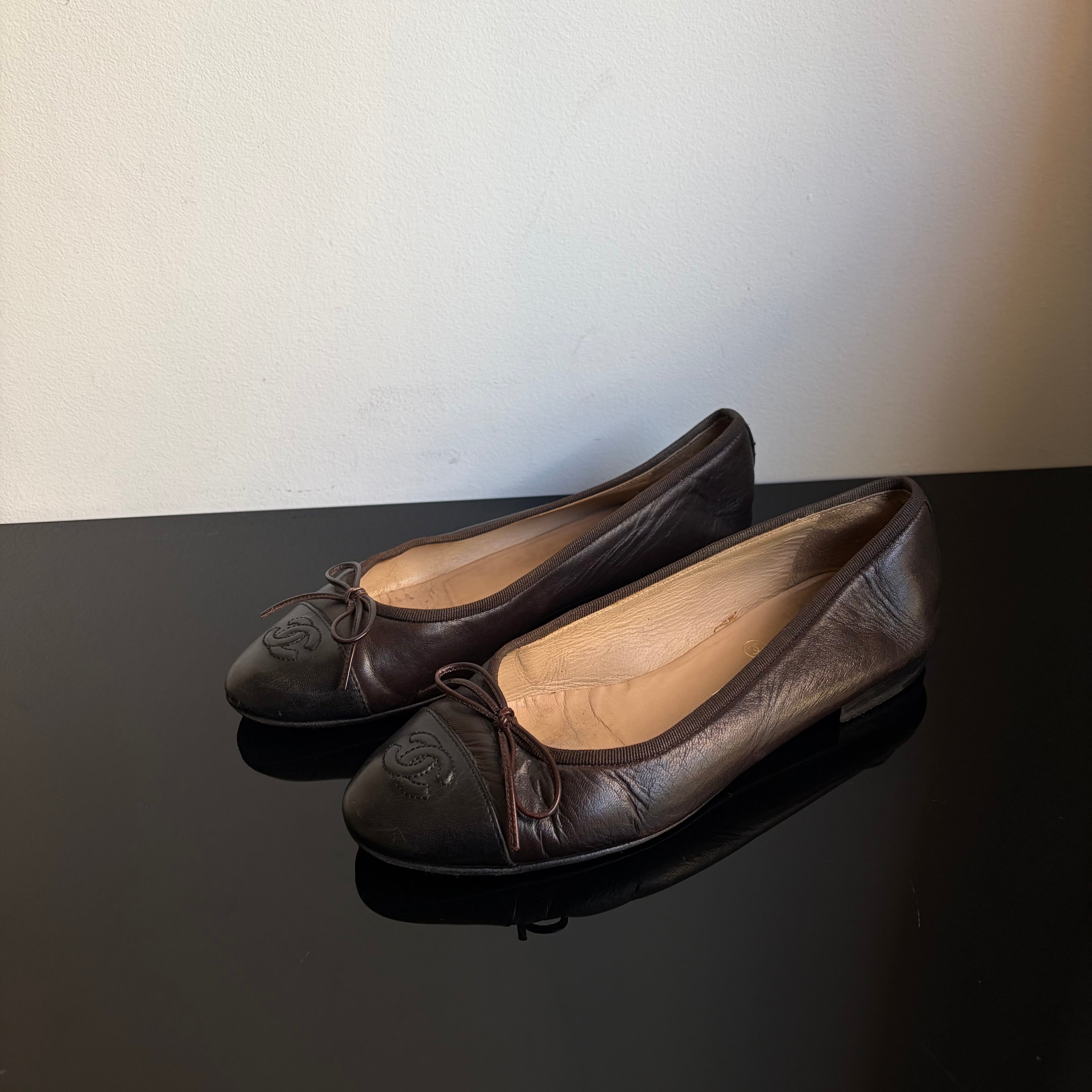 Chanel Ballet Flats in Leather