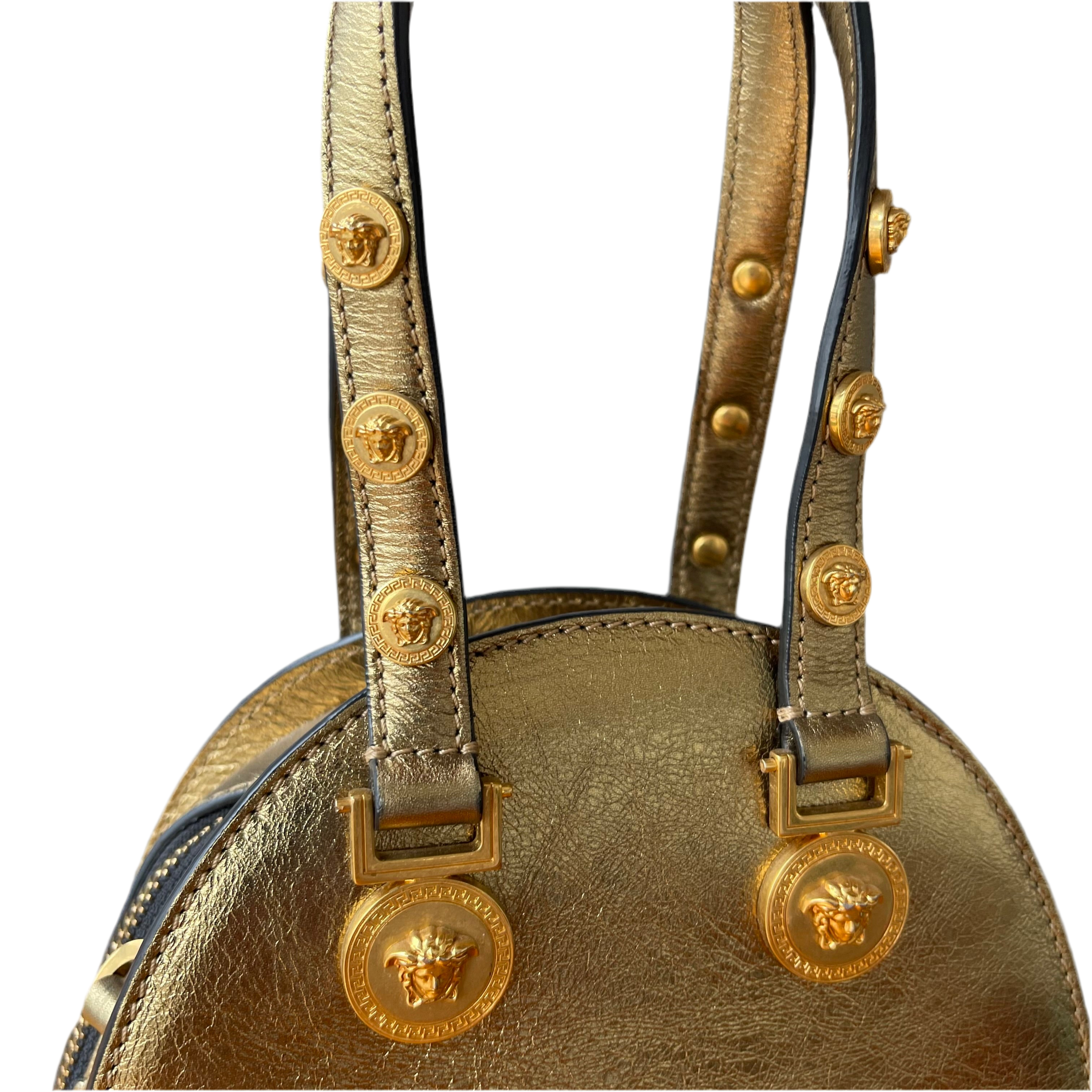 Versace Tribute Gold Bag