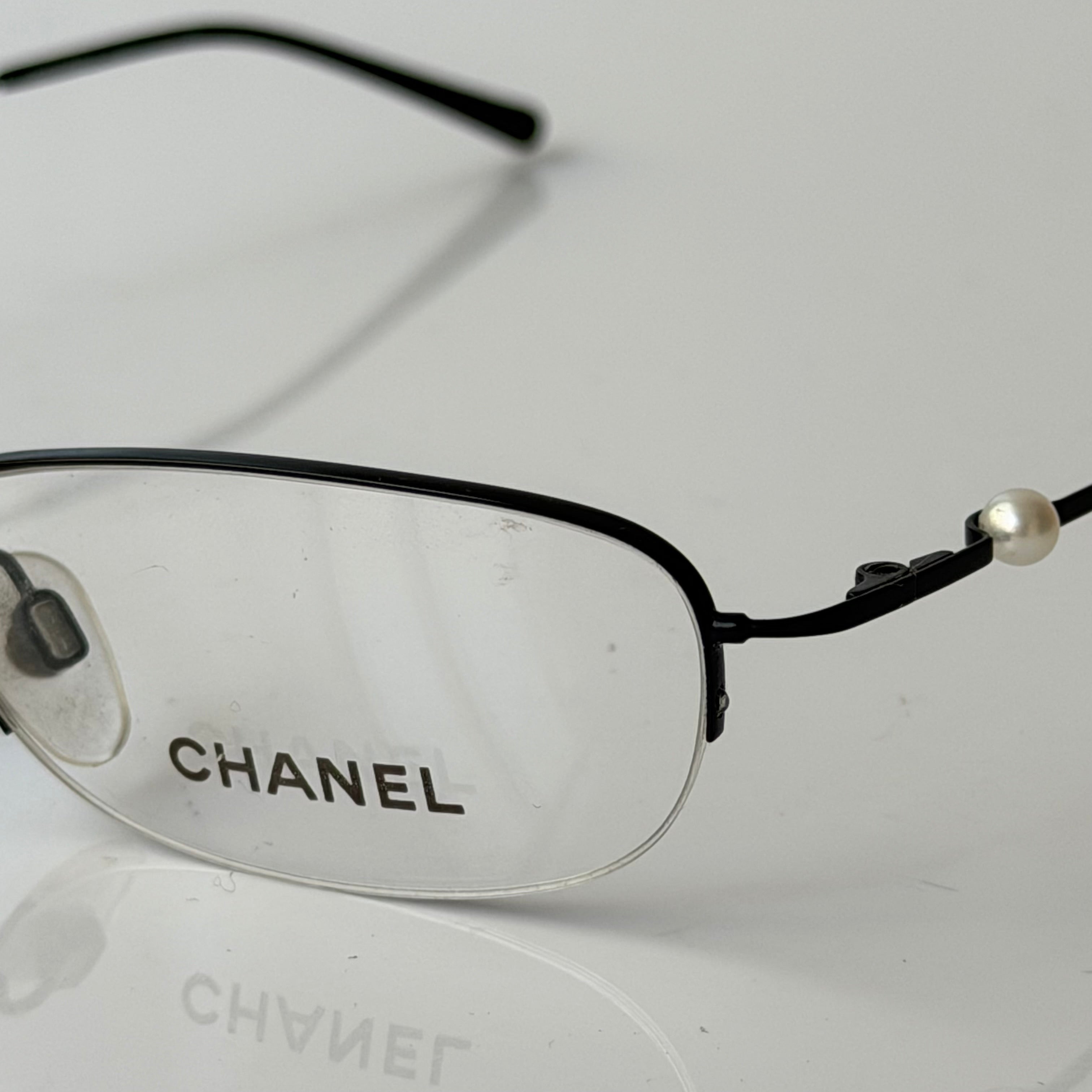 Chanel Pearl Glasses