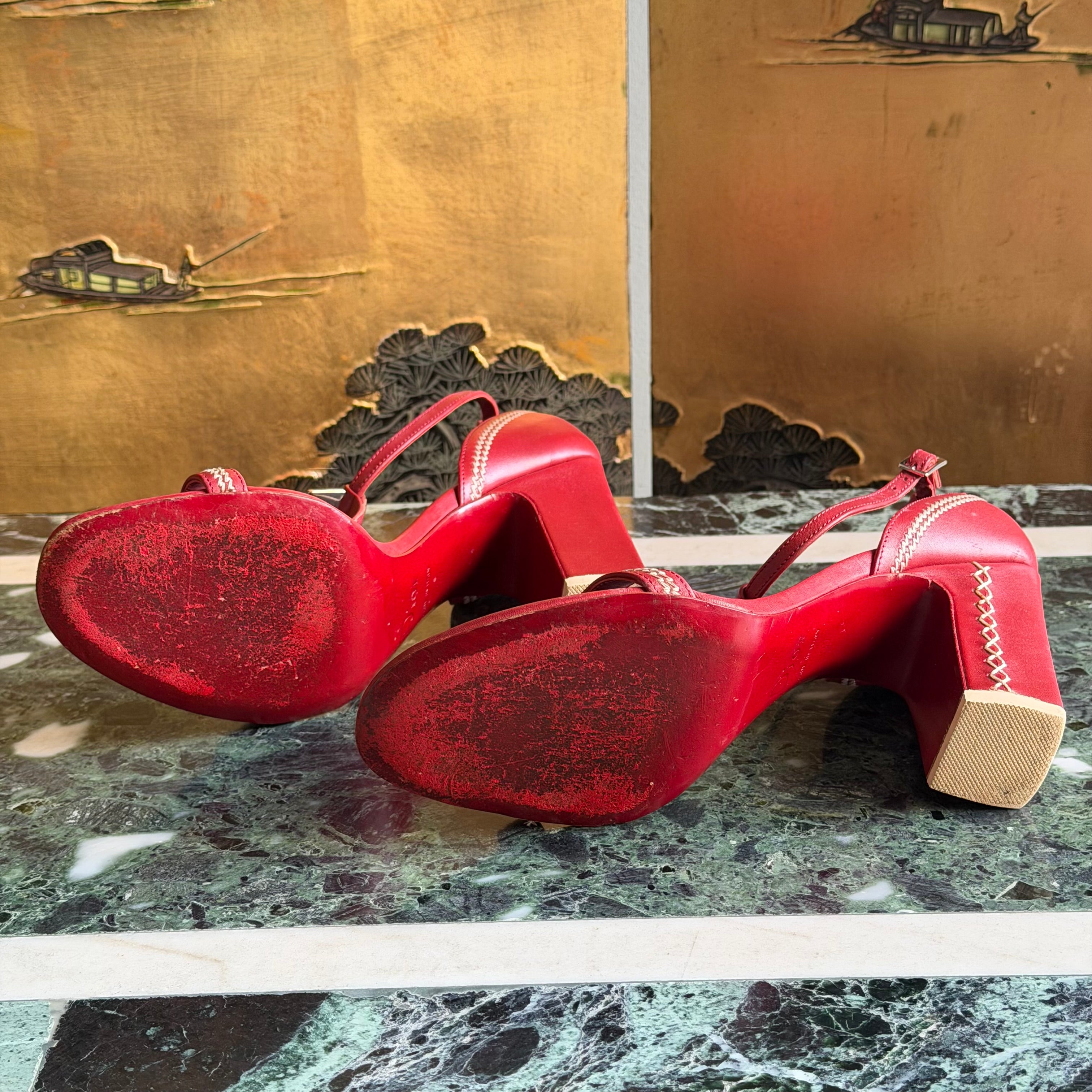 Christian Dior S/S 2005 Red Heels