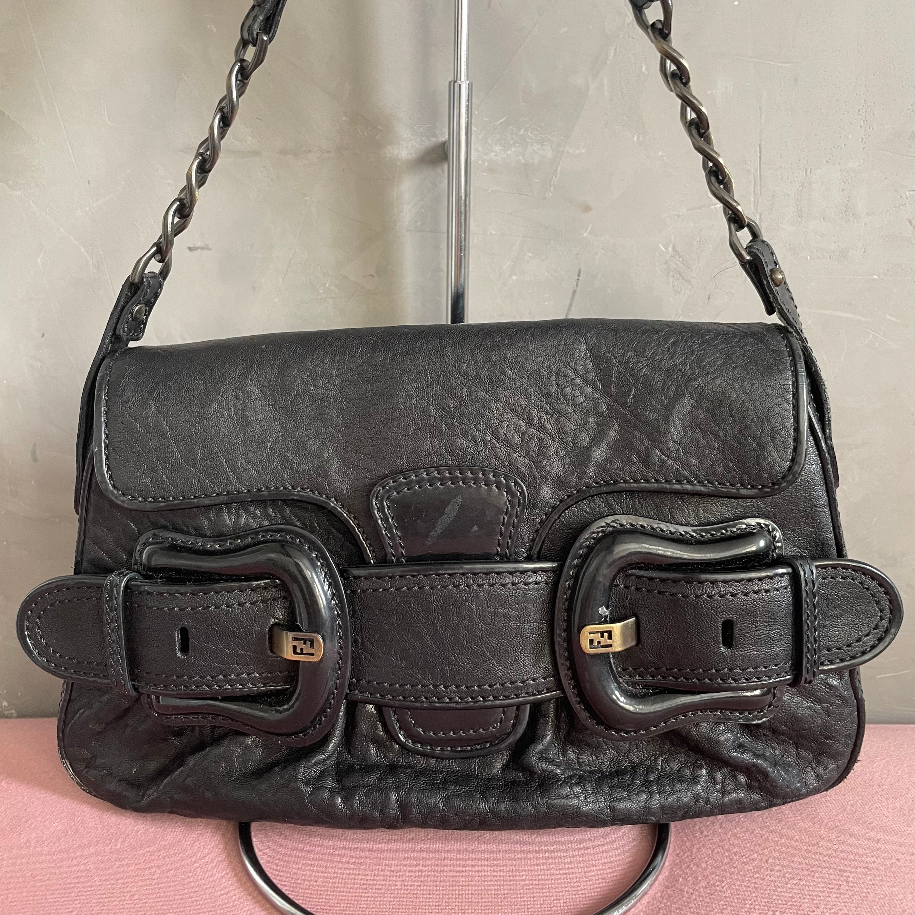 Fendi Buckle Baguette